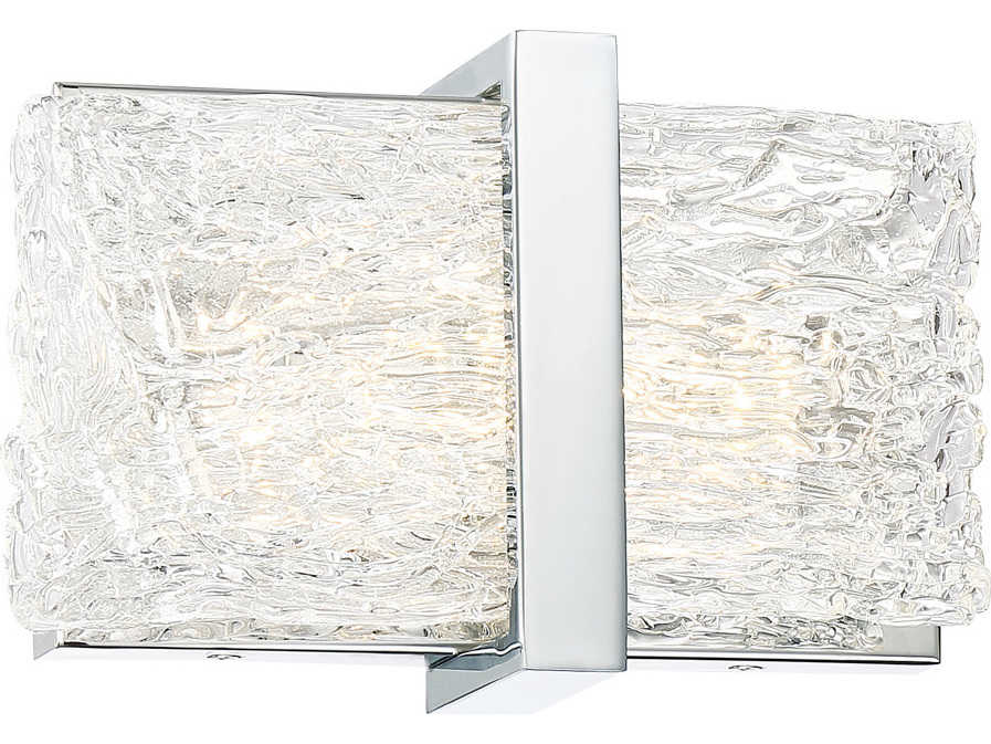George Kovacs Forest Ice Ii 1-Light Chrome Wall Sconce