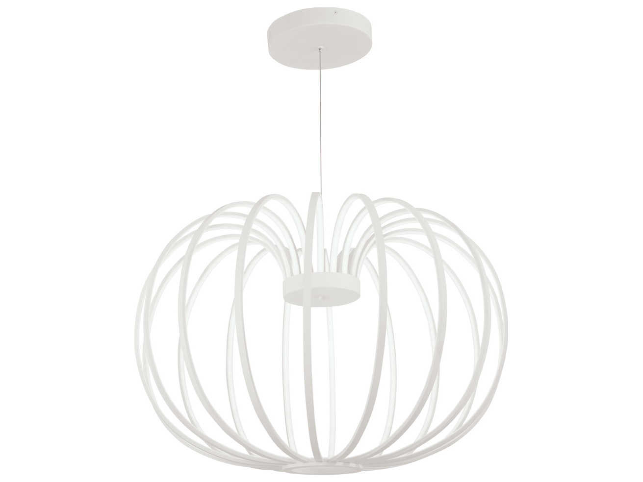 George Kovacs Snow Sprite 18-Light8-Light Matte White LED Geometric Pendant