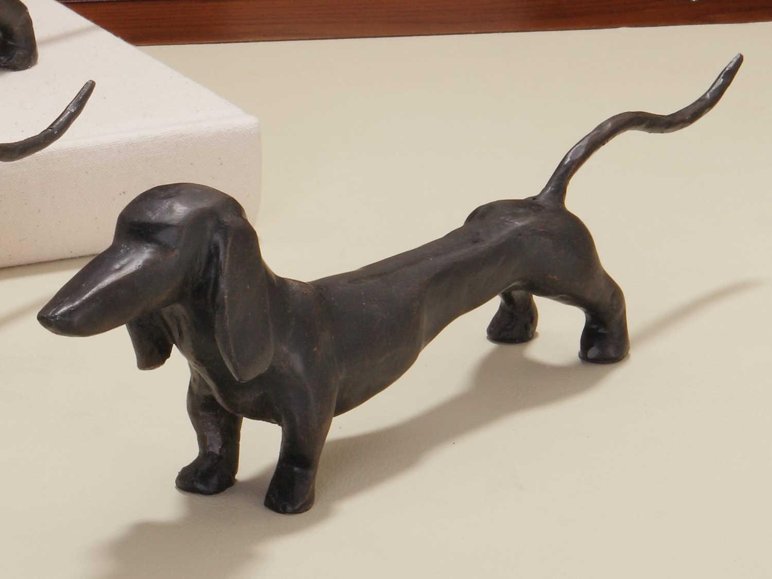 Global Views Dachshund Hound Sculpture