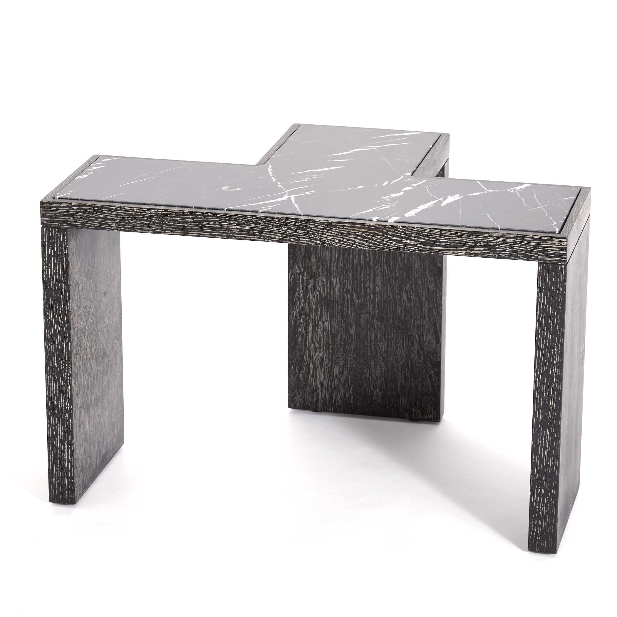 Global Views T-flex Marble Coffee Table