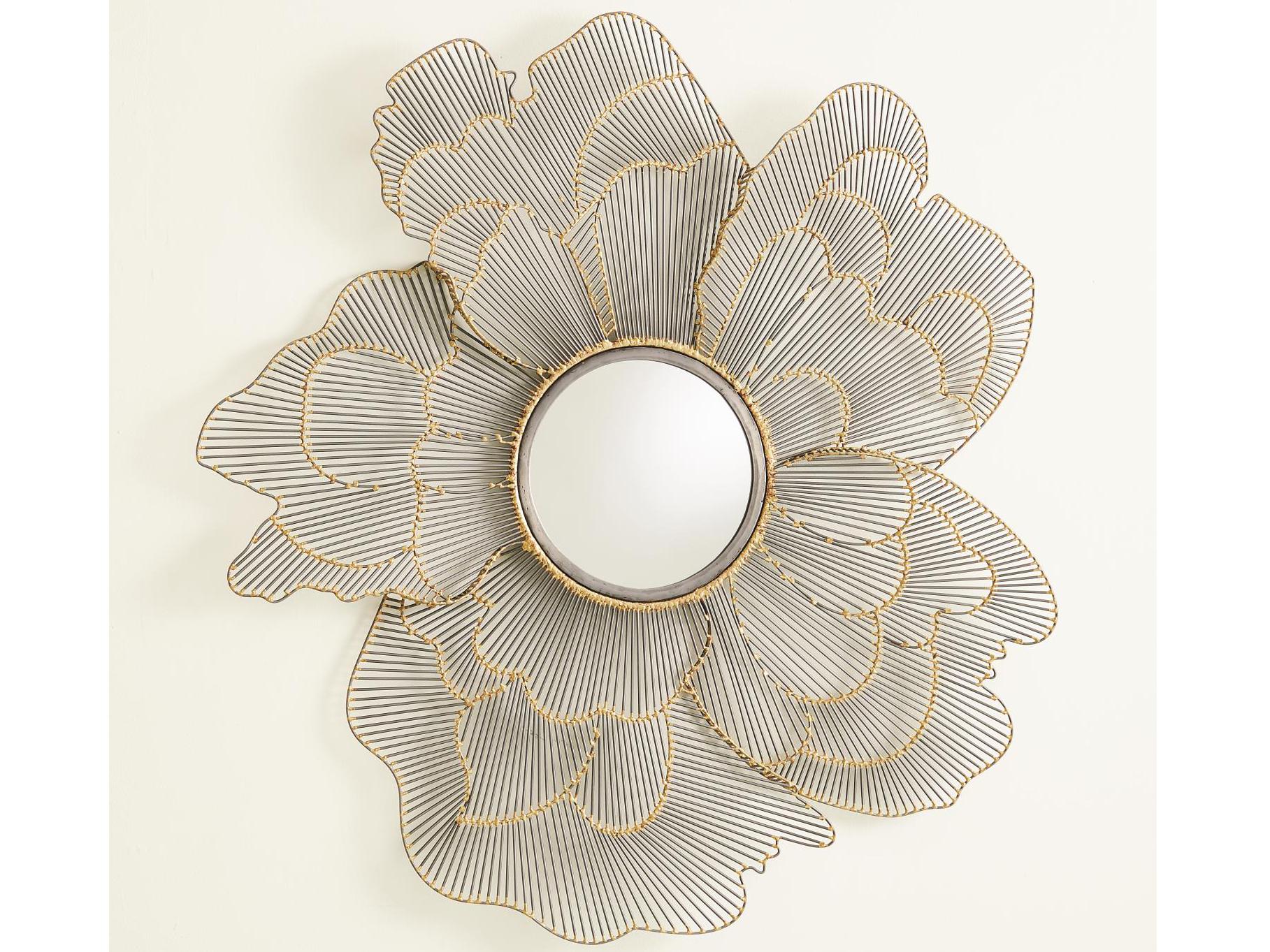 Global Views Natural Iron Wall Mirror