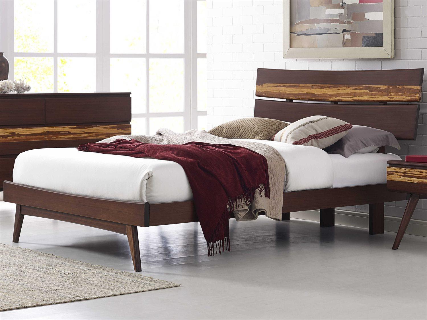Greenington Azara Sable Brown Bamboo Wood King Platform Bed