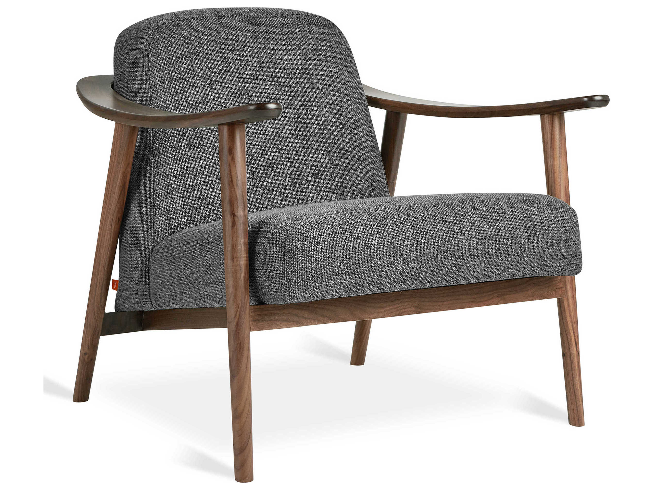Gus* Modern Baltic Brown Fabric Accent Chair