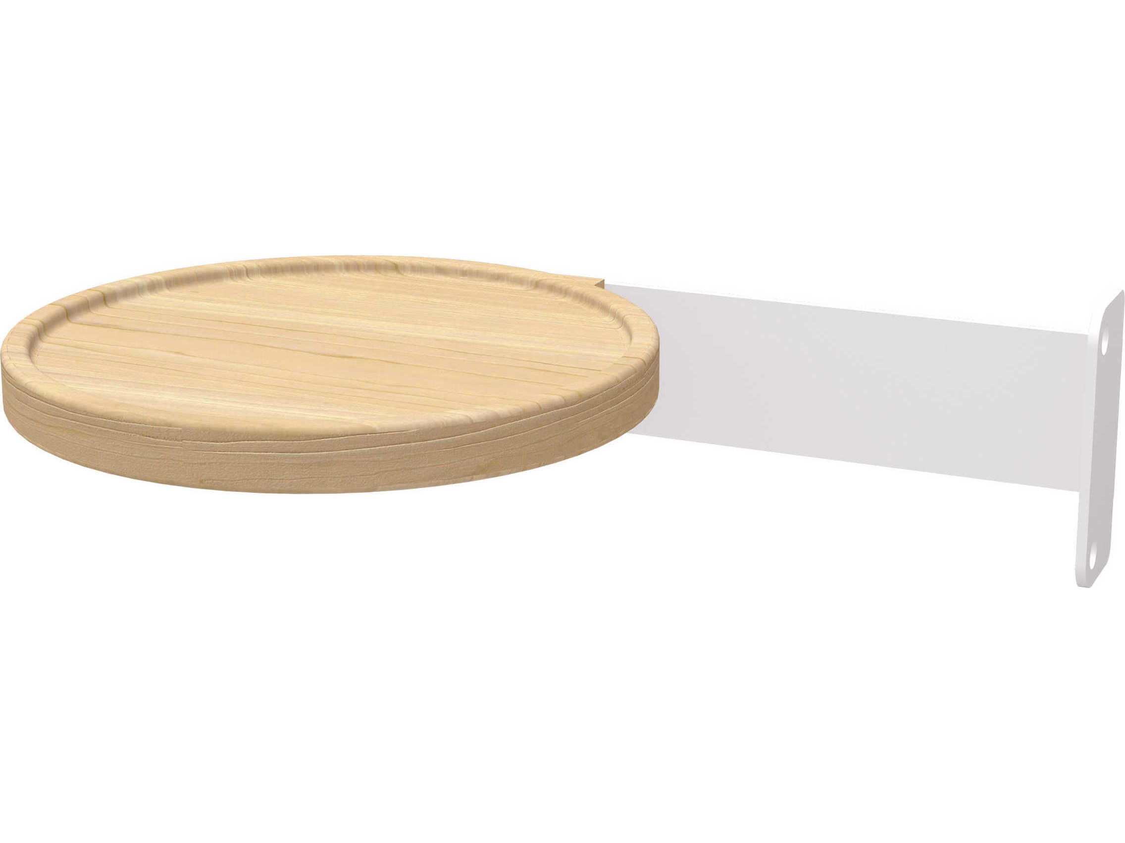 Gus* Modern Branch Ash Blonde / White Side Tray