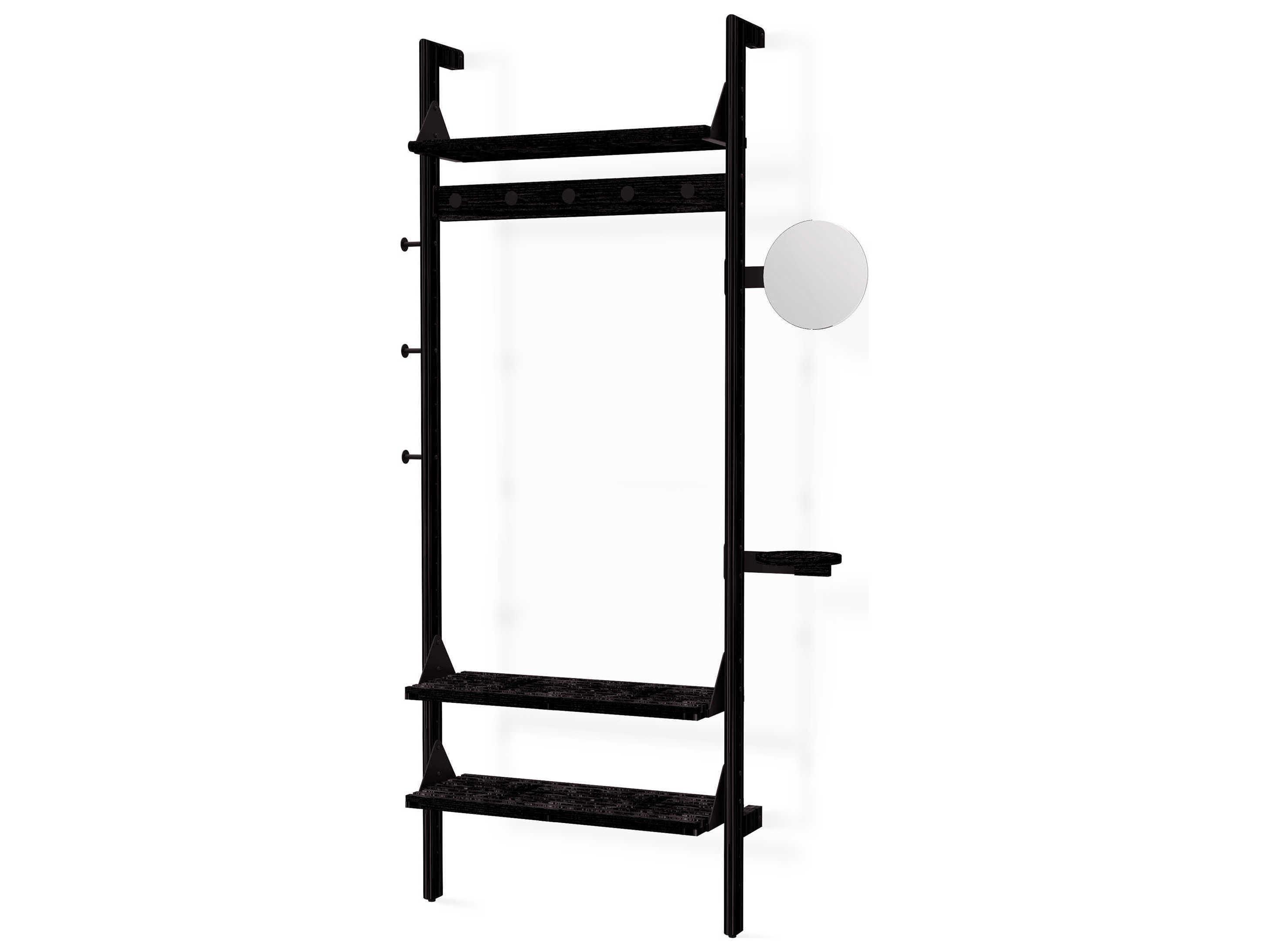 Gus* Modern Branch Ash Black / Black Entryway Unit