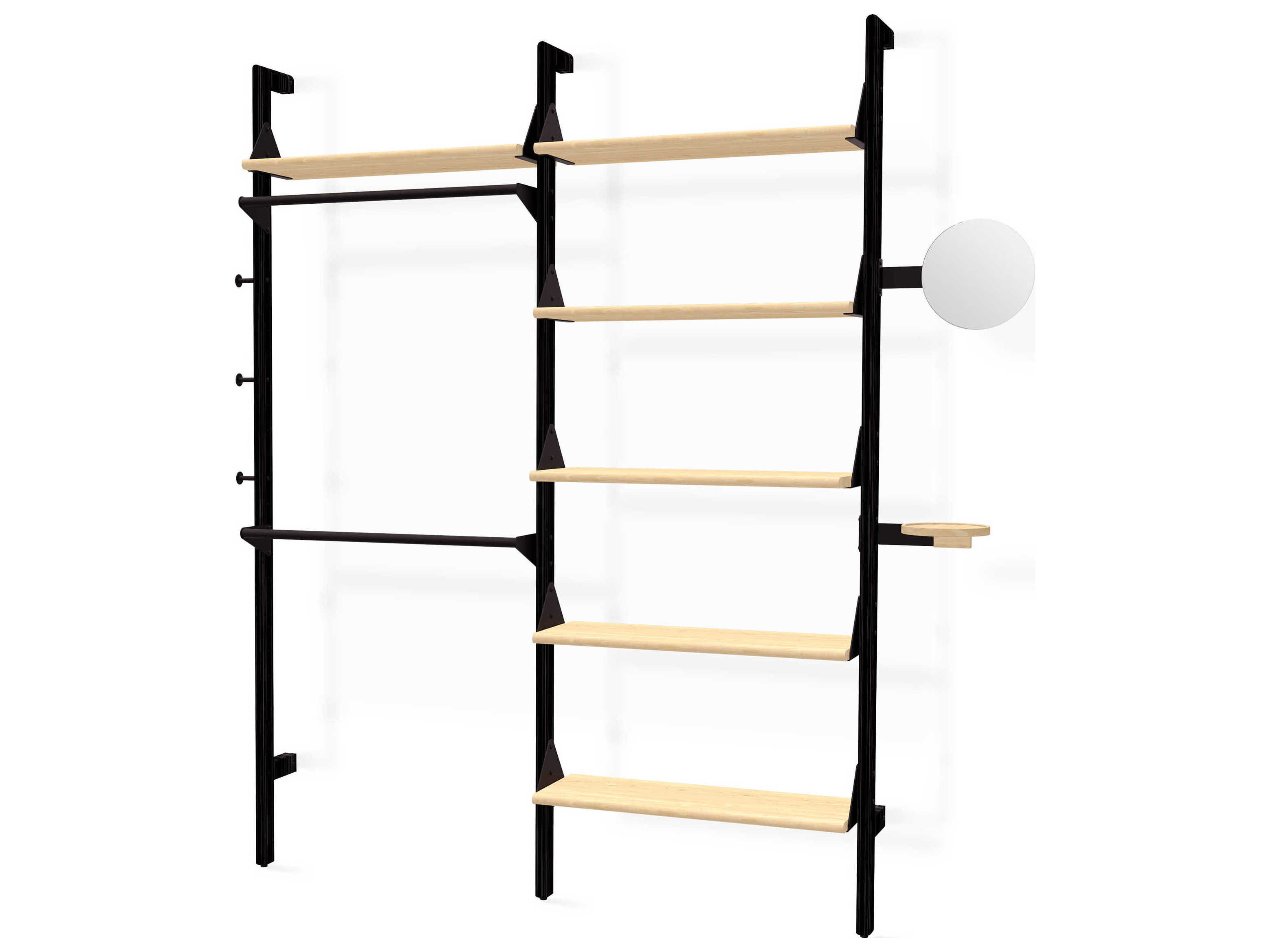 Gus* Modern Branch Ash Black / Ash Blonde Display Unit