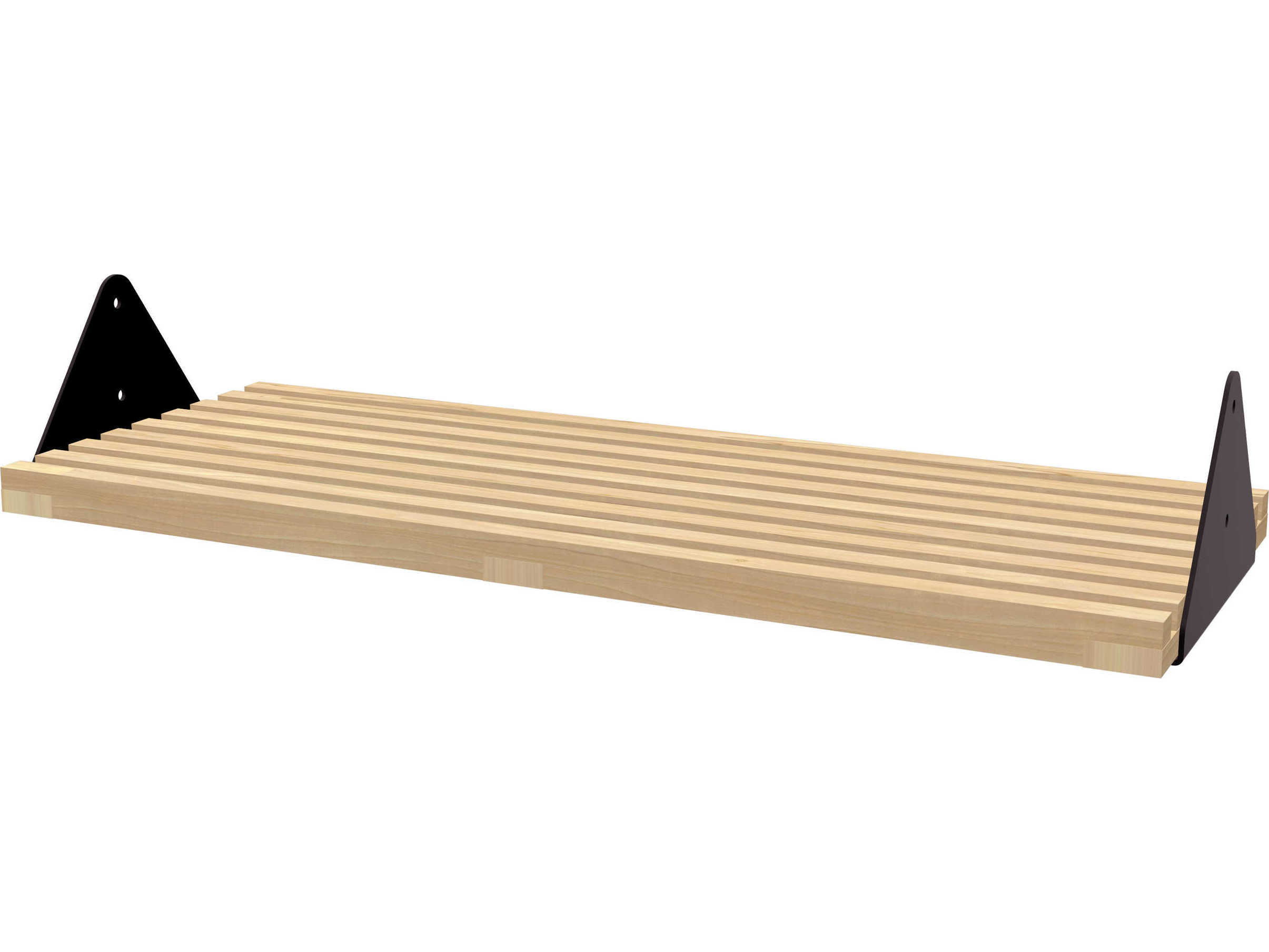 Gus* Modern Branch Ash Blonde / Black Slatted Shelf
