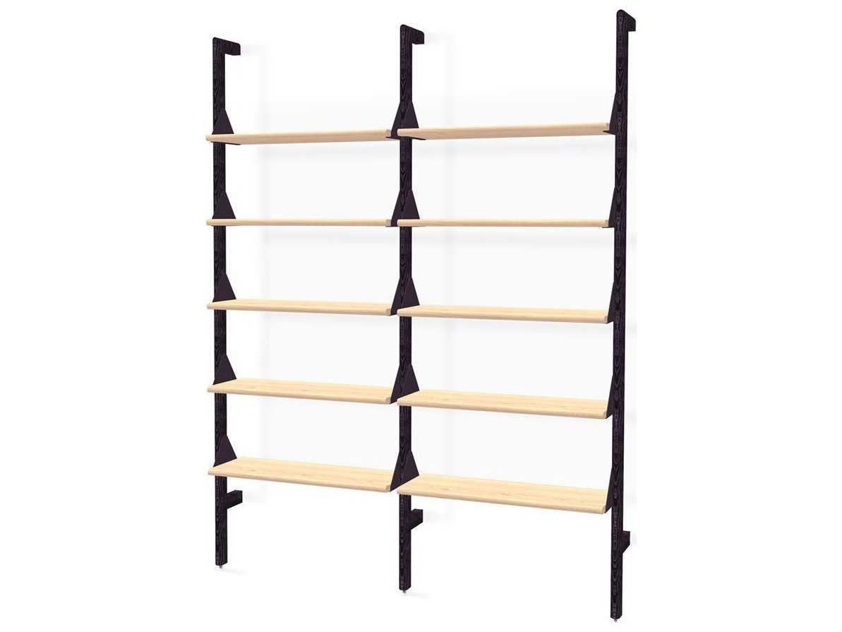 Gus* Modern Branch Ash Black Blonde Bookcase
