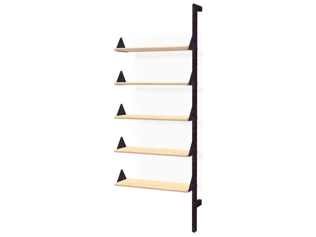 Gus* Modern Branch Ash Black Blonde Bookcase