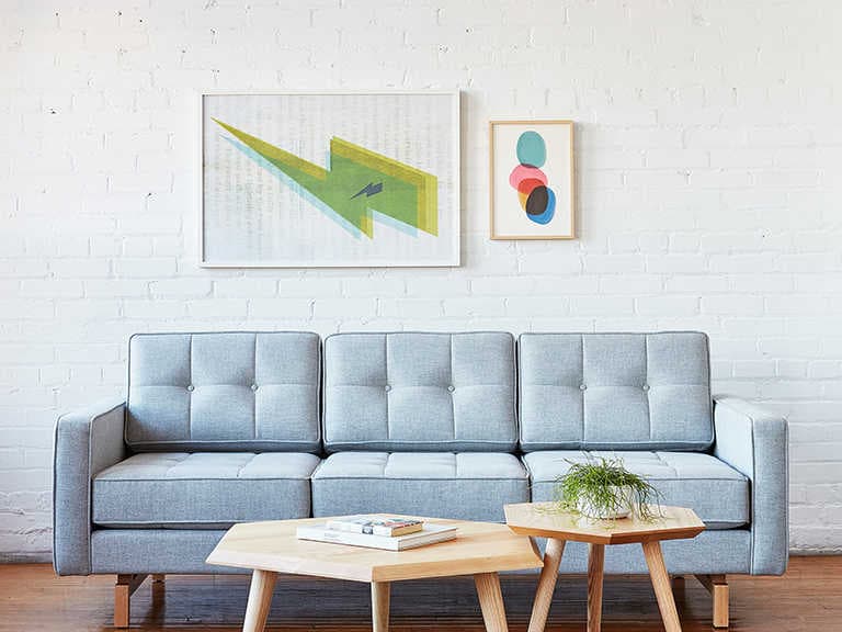 Gus* Modern Jane Tufted Bayview Upholstered Sofa