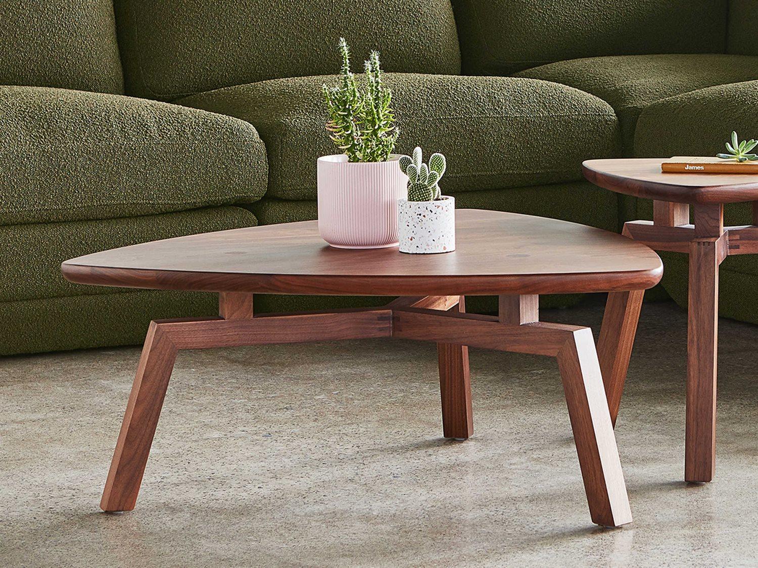 Gus* Modern Solana Wood Walnut Coffee Table