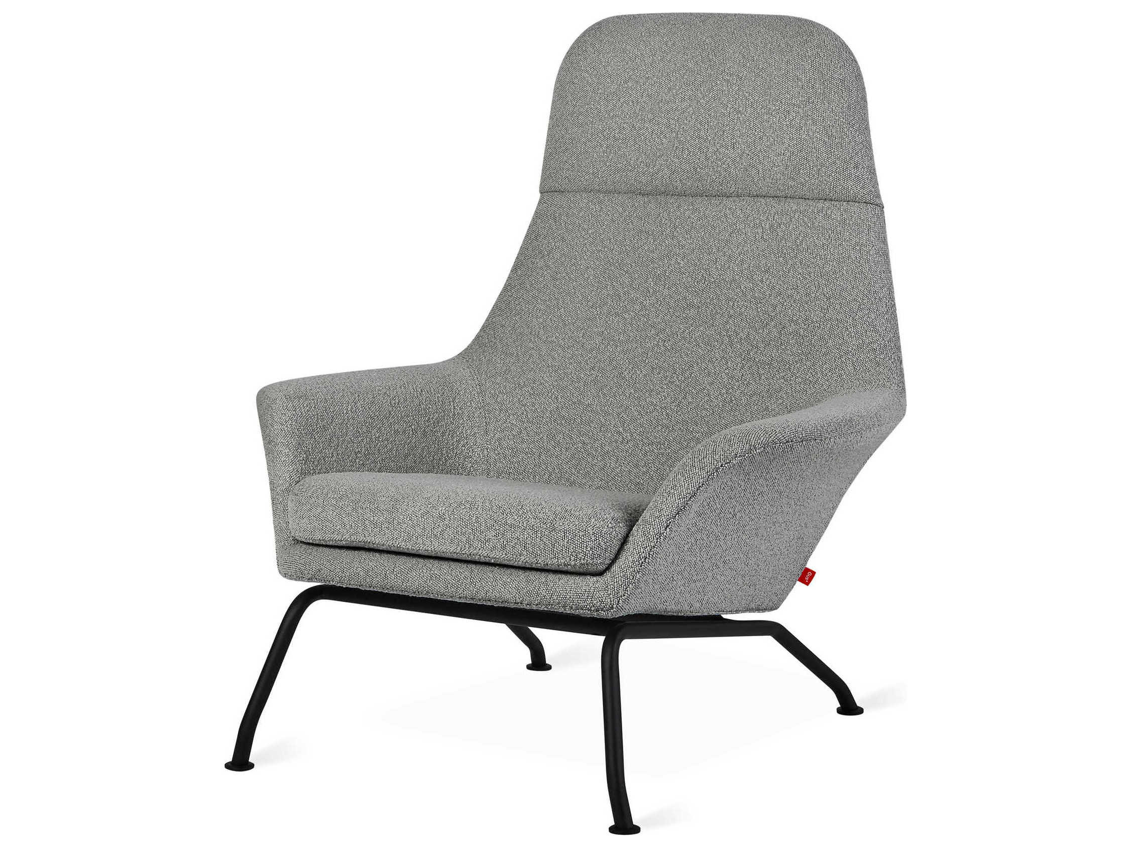 Gus* Modern Tallinn Gray Fabric Accent Chair