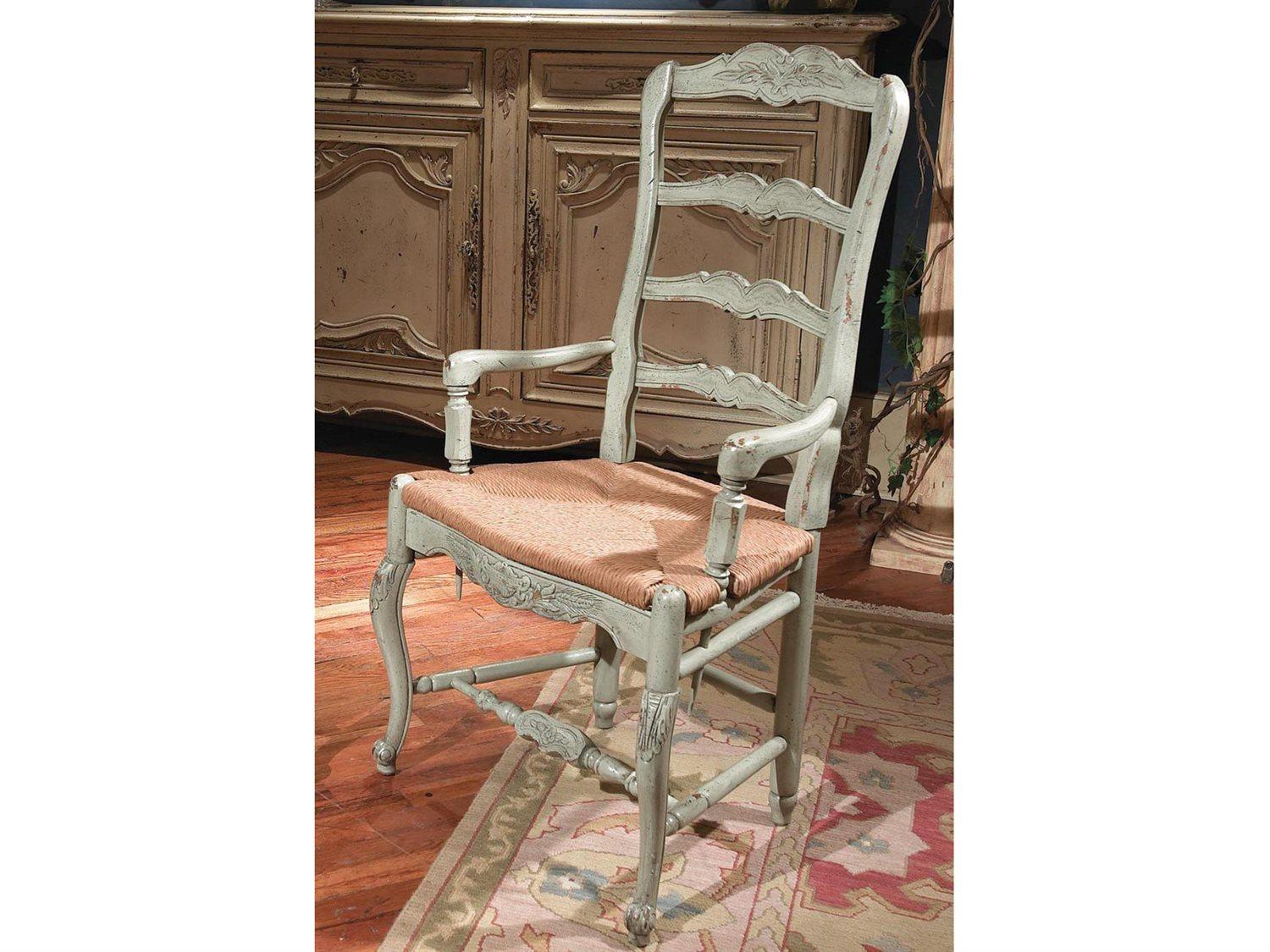Habersham New Country Gray Arm Dining Chair