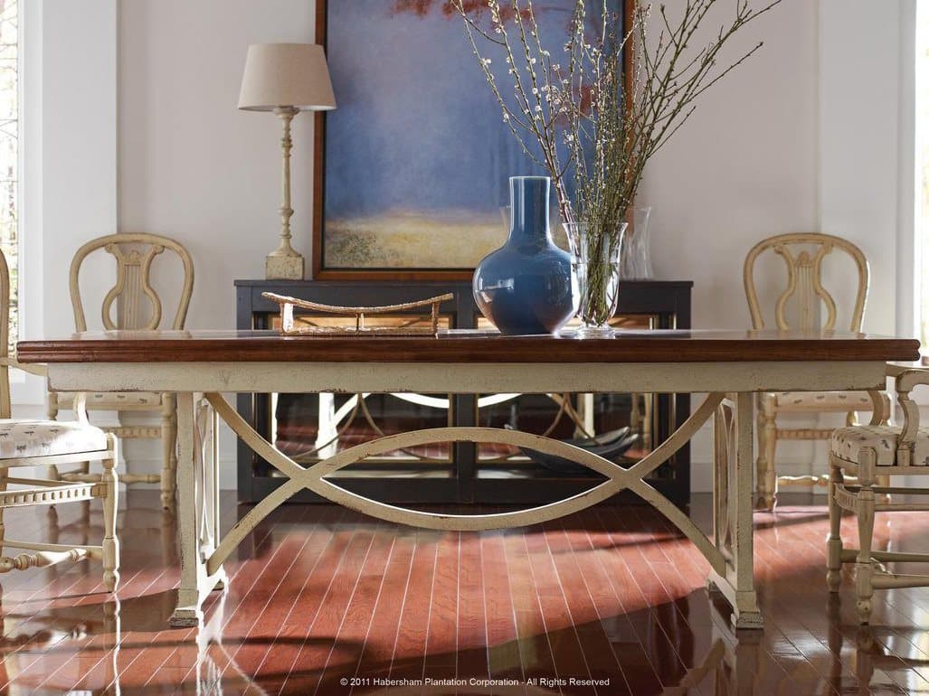 Habersham Tribeca Rectangular Wood Dining Table