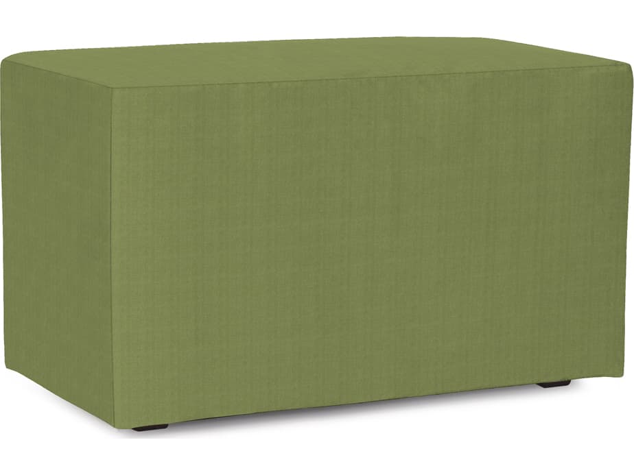 Howard Elliott Outdoor Patio Seascape Moss Resin Cushion Bench