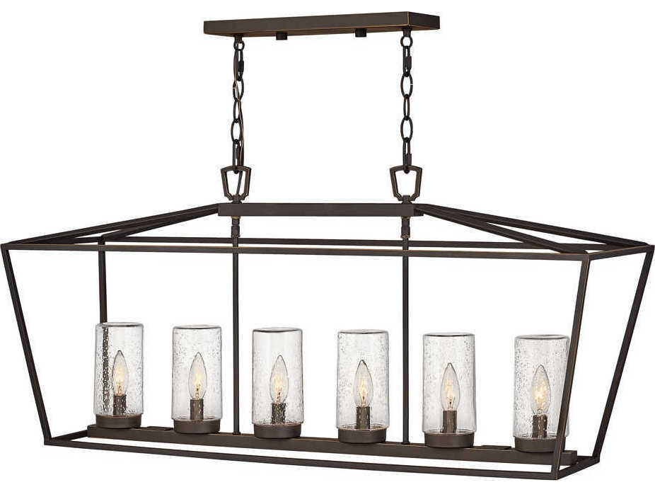 Hinkley Alford Place 6 - Light Outdoor Hanging Light