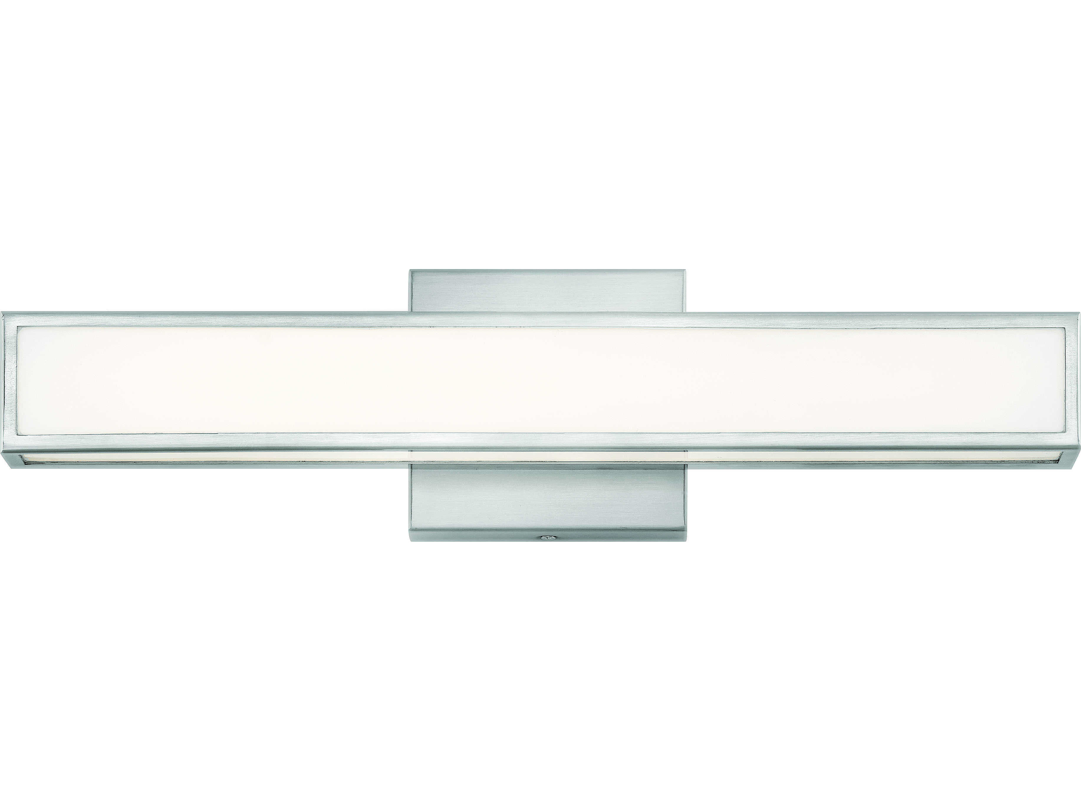 Hinkley Alto Brushed Nickel Glass LED Vanity Light
