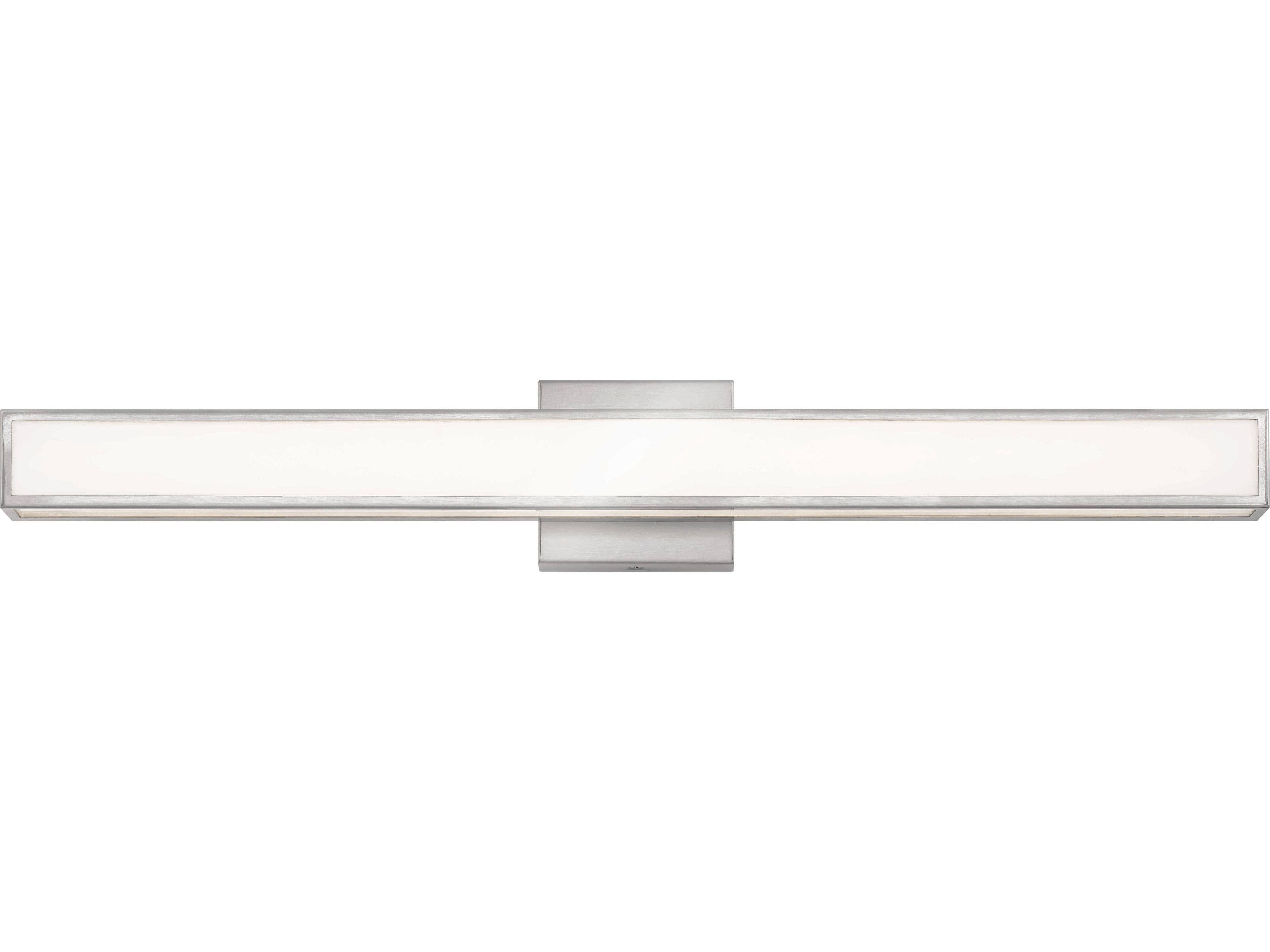Hinkley Alto Brushed Nickel Glass LED Vanity Light