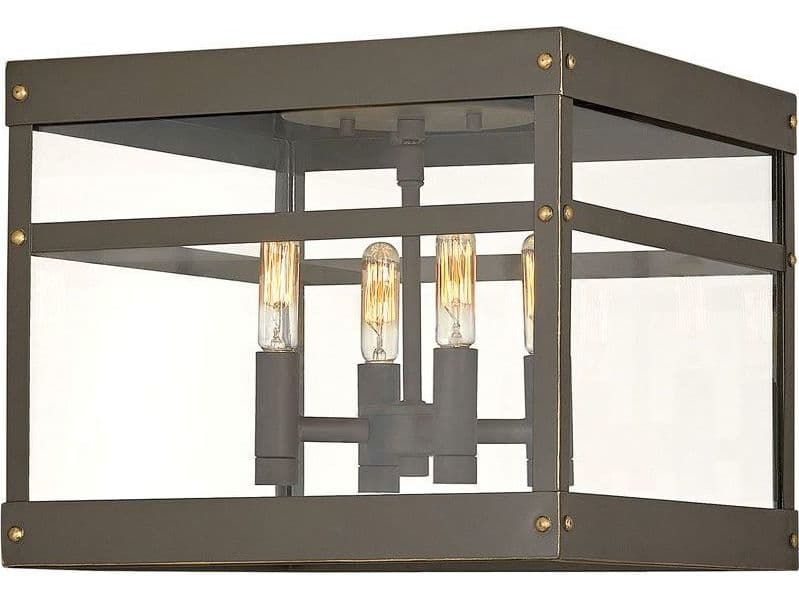 Hinkley Porter 4 - Light Outdoor Ceiling Light