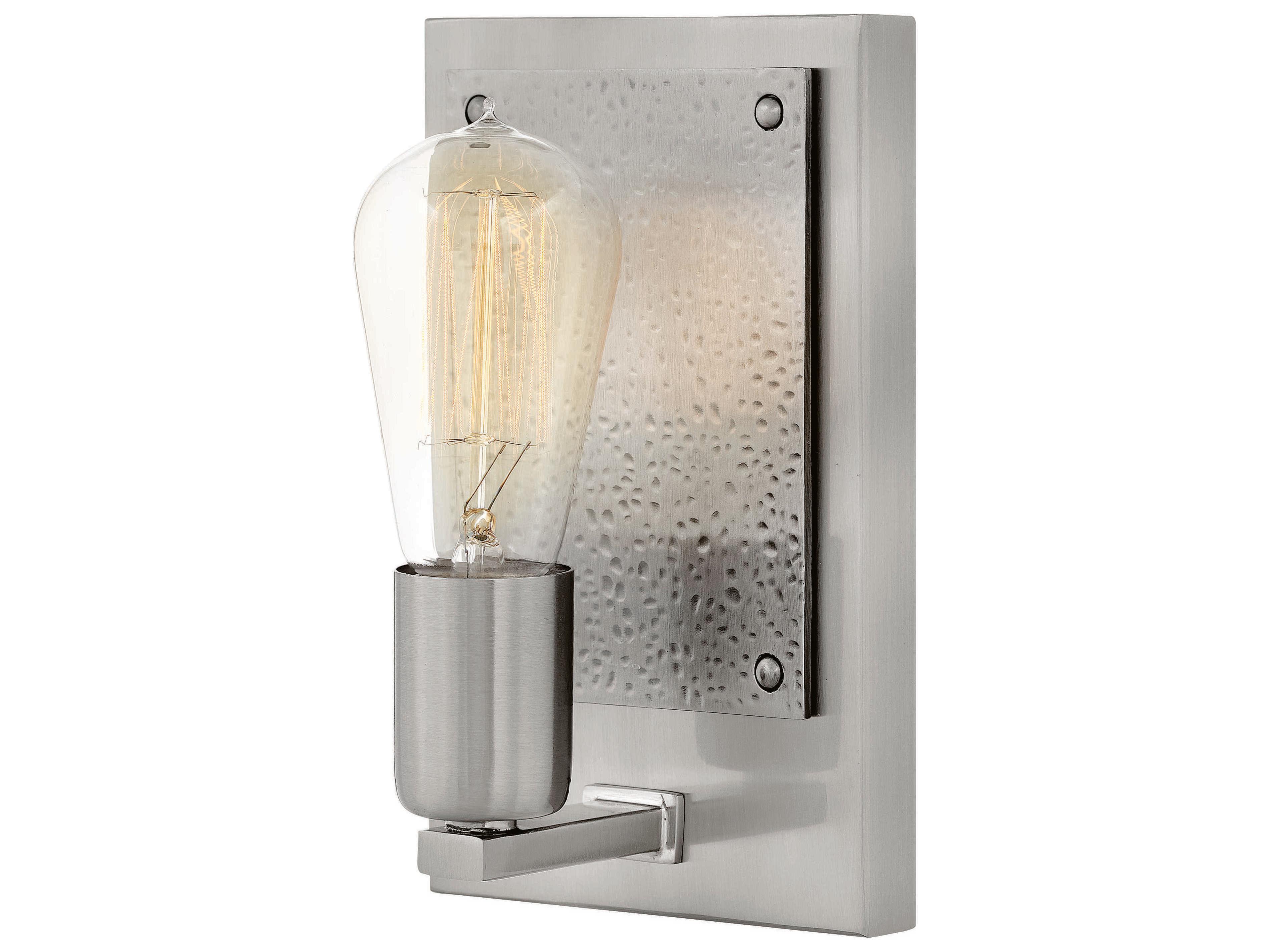 Hinkley Everett 1-Light Brushed Nickel Wall Sconce