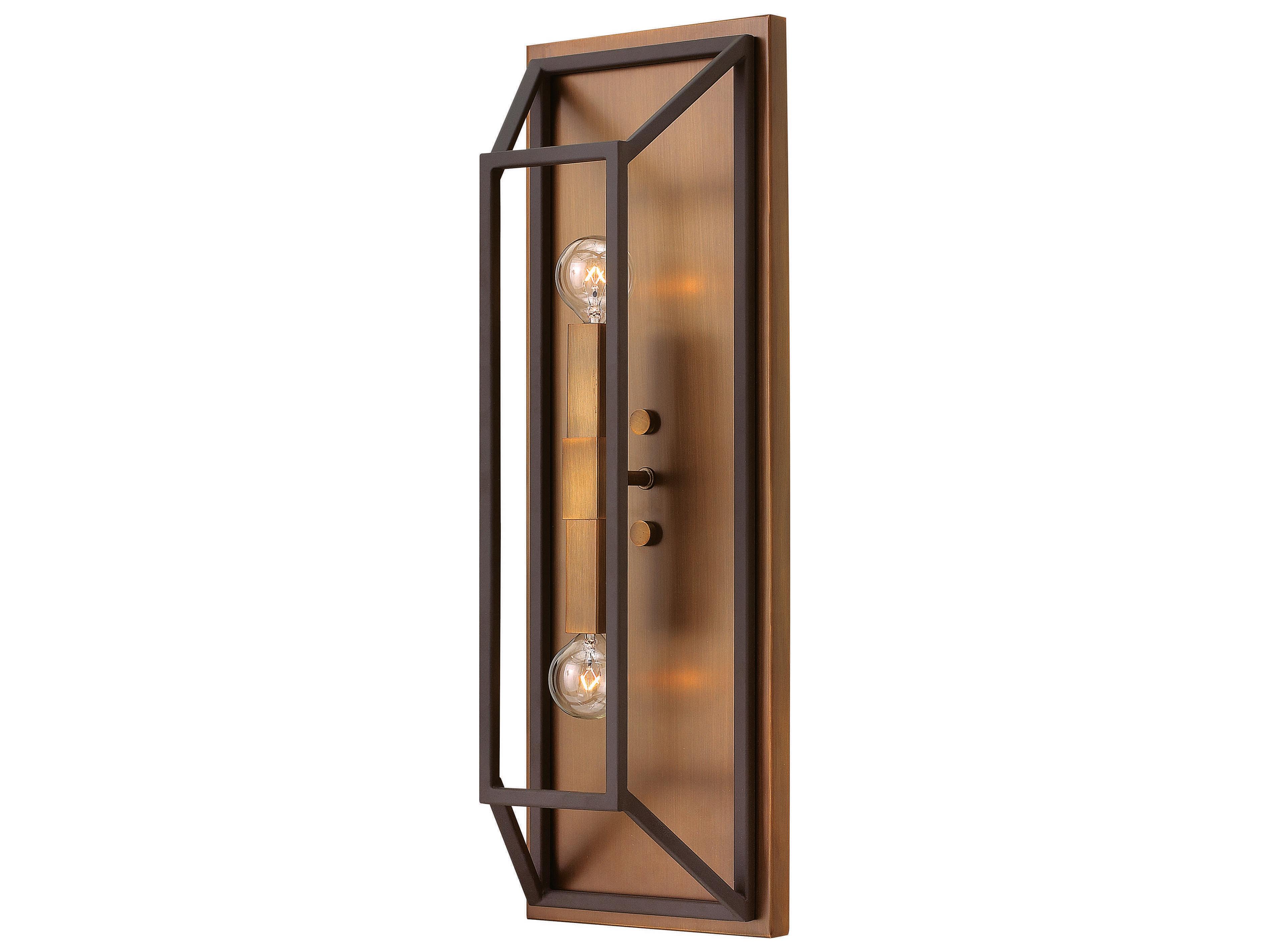 Hinkley Fulton 2-Light Bronze Wall Sconce