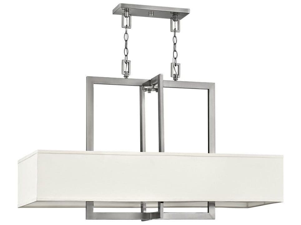 Hinkley Hampton 4-Light Antique Nickel Island Pendant