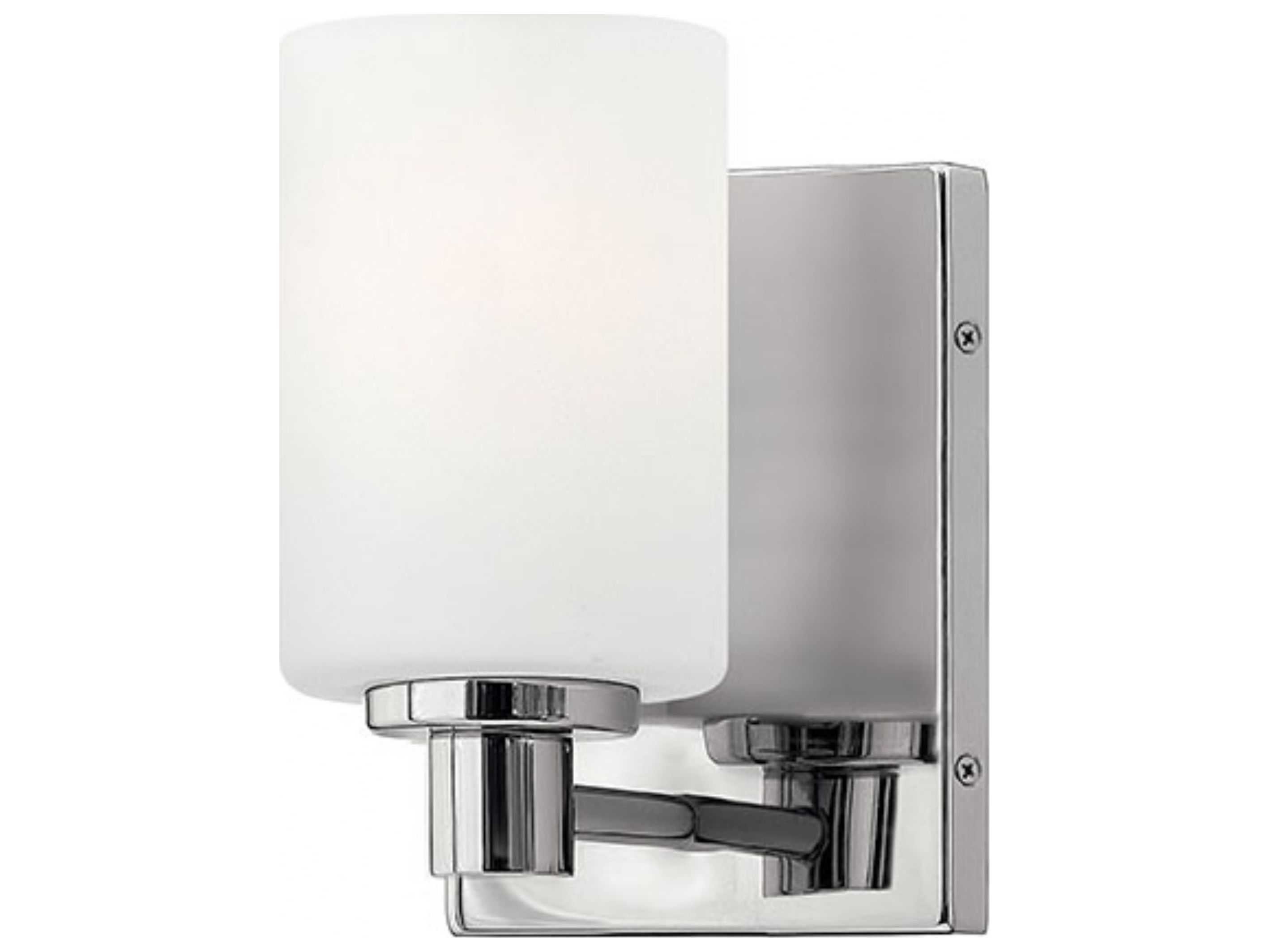 Hinkley Karlie Chrome Glass Wall Sconce