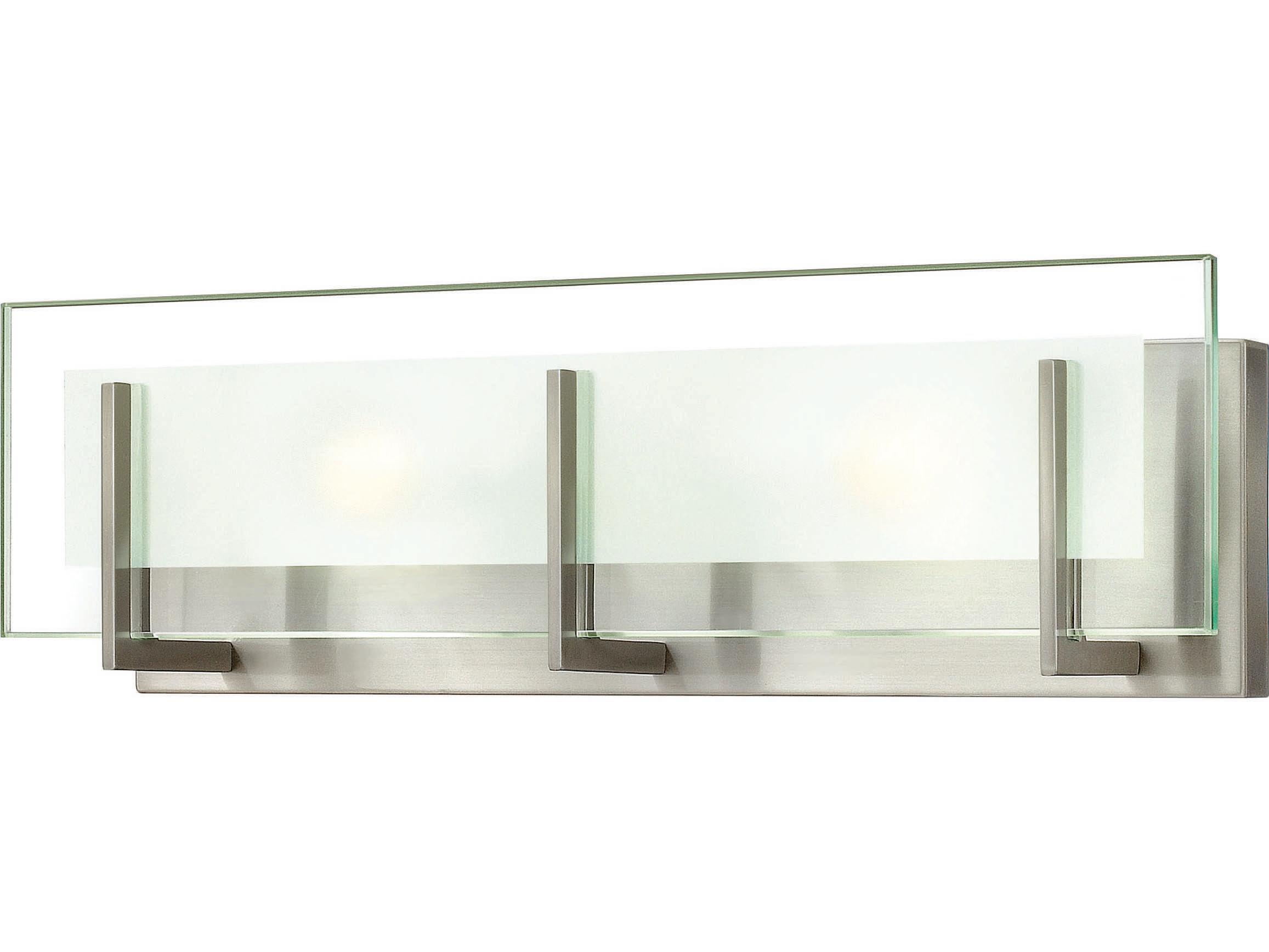 Hinkley Latitude 2-Light Brushed Nickel Vanity Light
