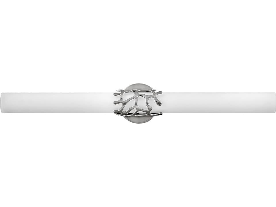 Hinkley Lyra Brushed Nickel Glass LED Vanity Light