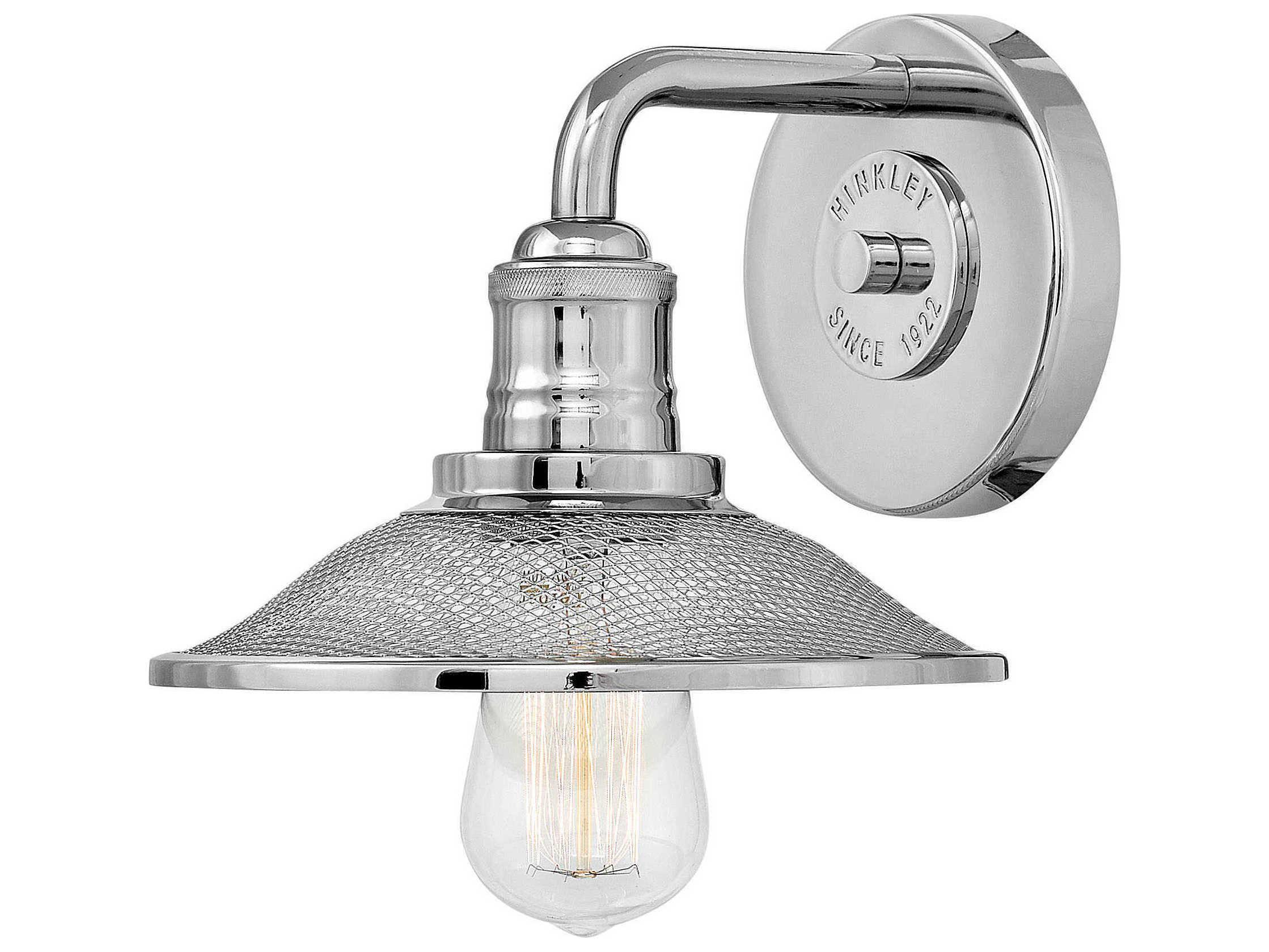 Hinkley Rigby 1-Light Polished Nickel Wall Sconce