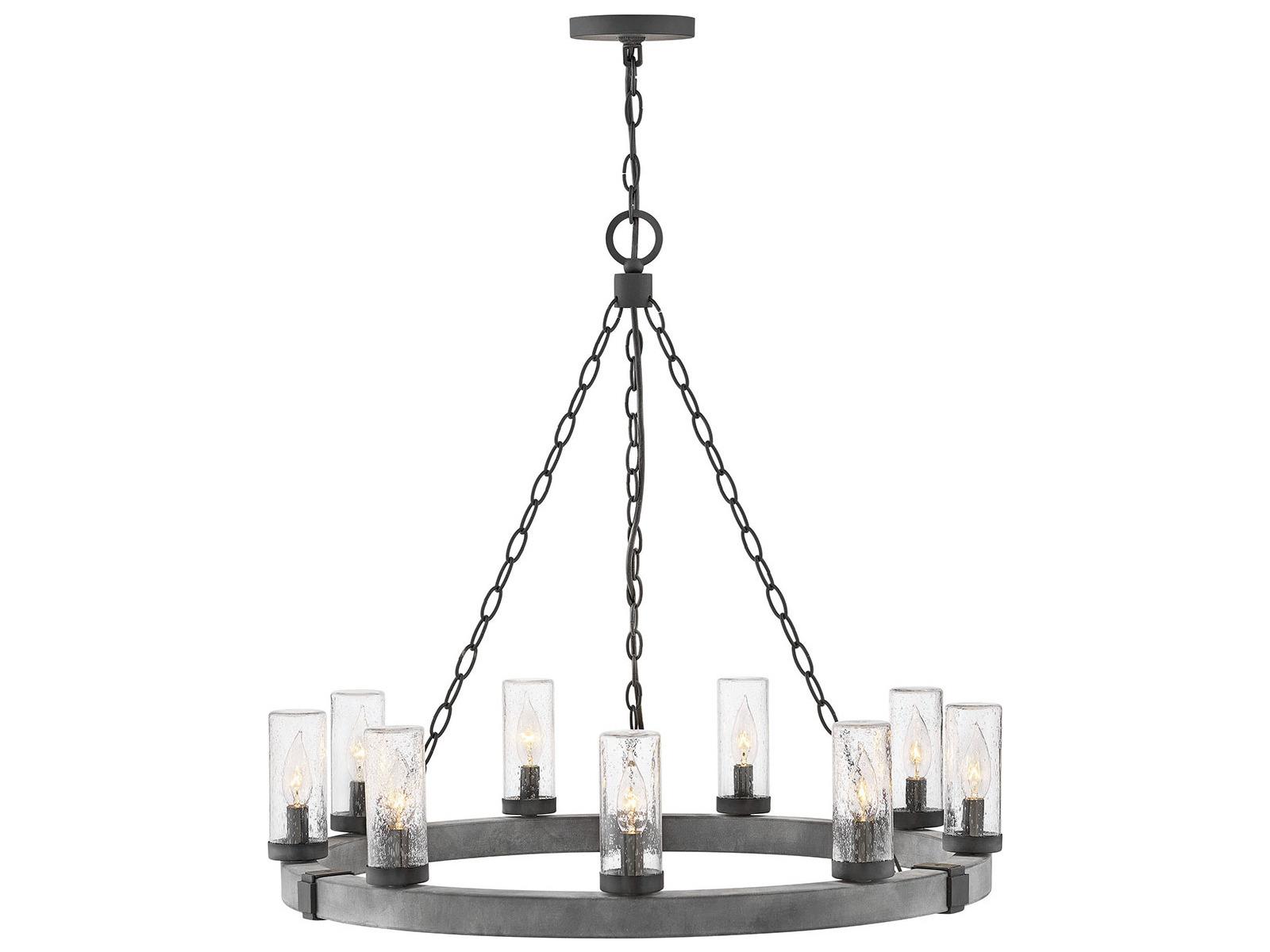 Hinkley Sawyer 9 - Light Outdoor Hanging Light