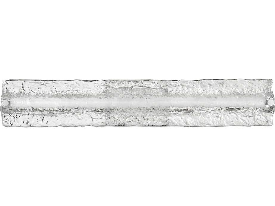 Hinkley Lucent Chrome Clear Glass LED Vanity Light