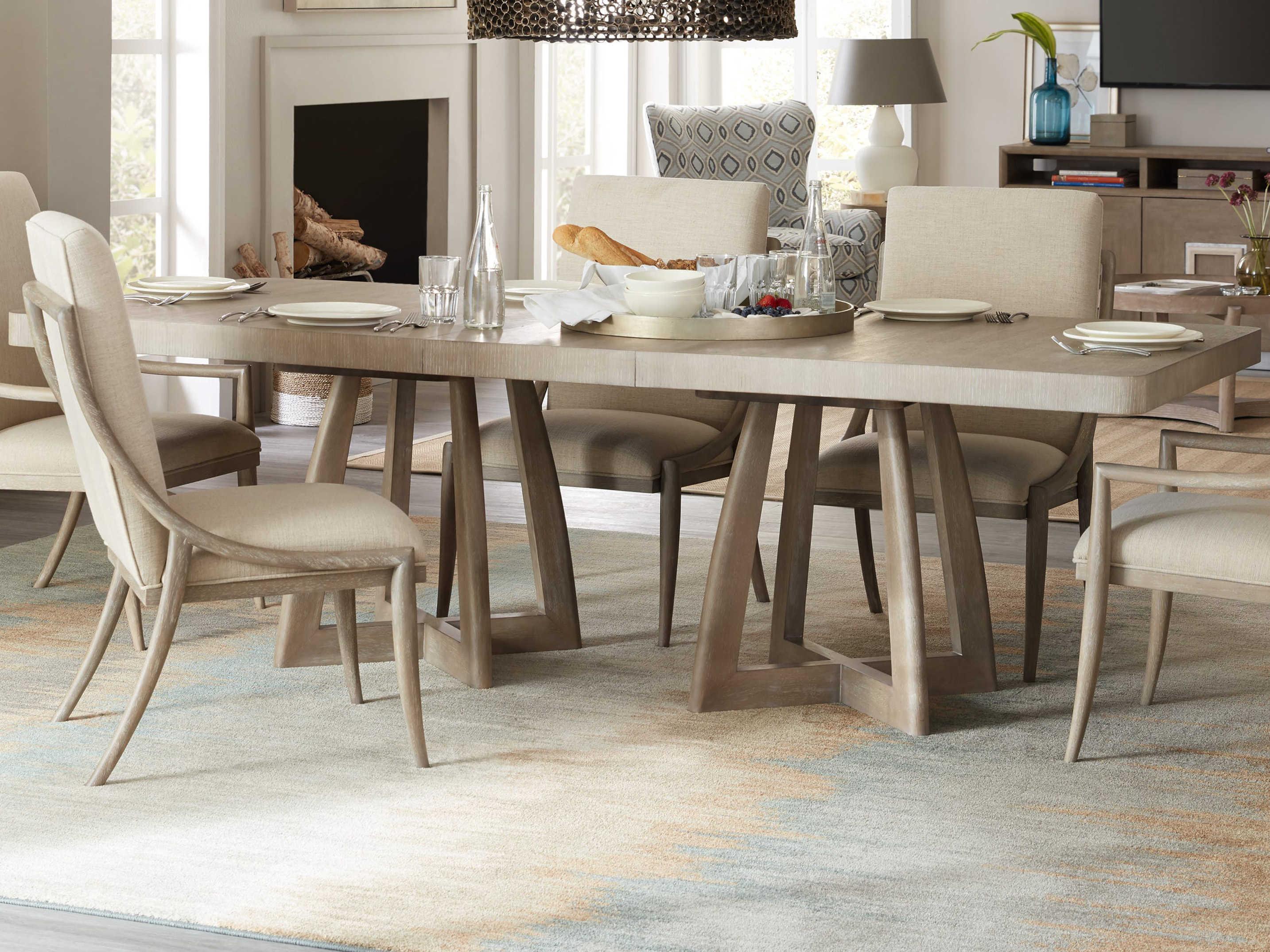 Hooker Furniture Affinity Extendable Rectangular Wood Dining Table