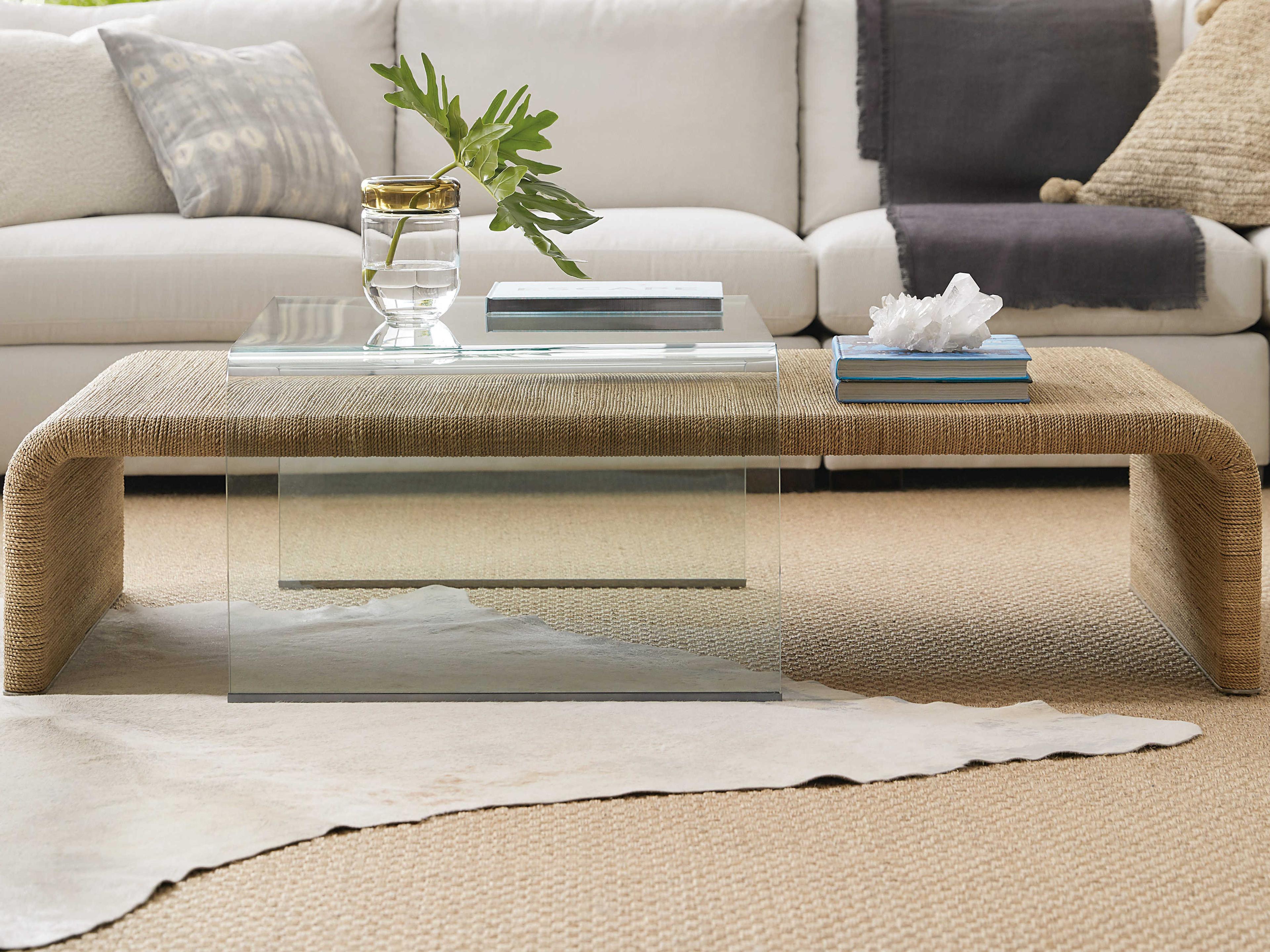 Hooker Furniture American Life - Amani Rectangular Browns Cocktail Table