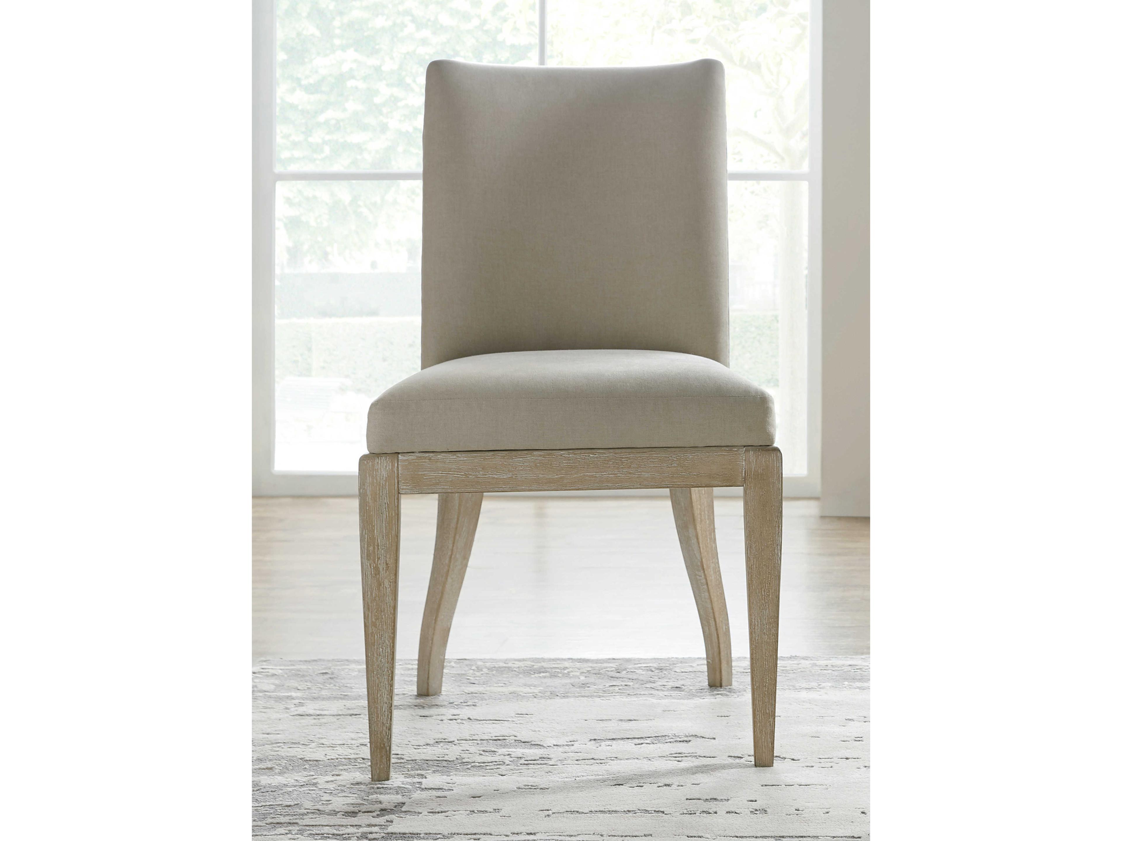 Hooker Furniture Cascade Beige Upholstered Side Dining Chair