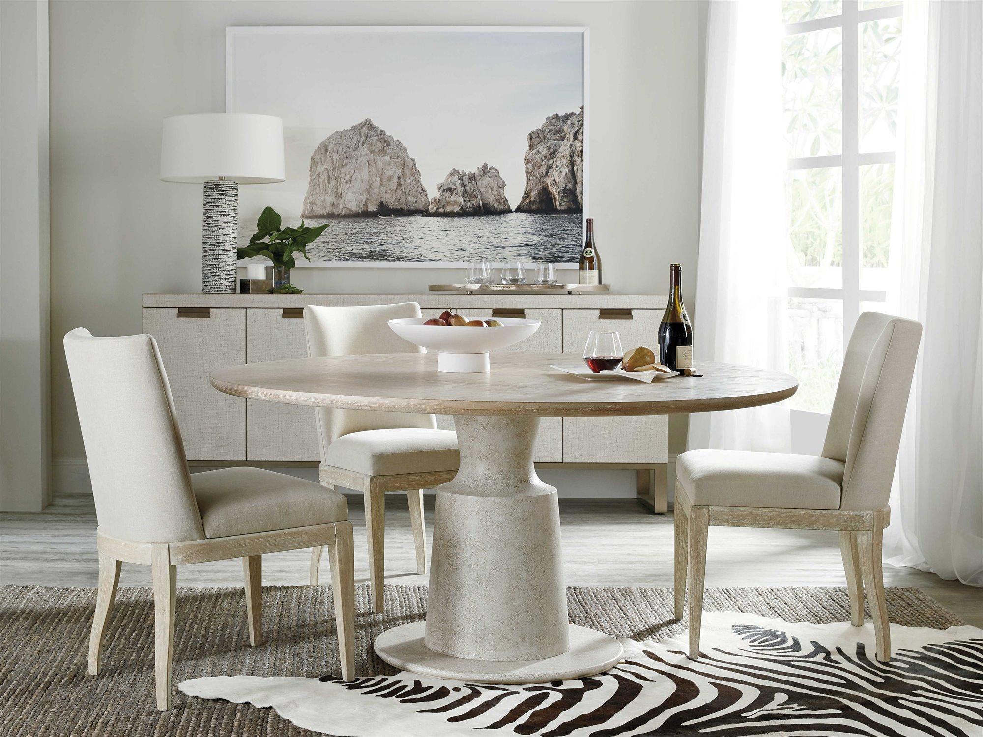 Hooker Furniture Cascade Oak Wood Dining Room Set