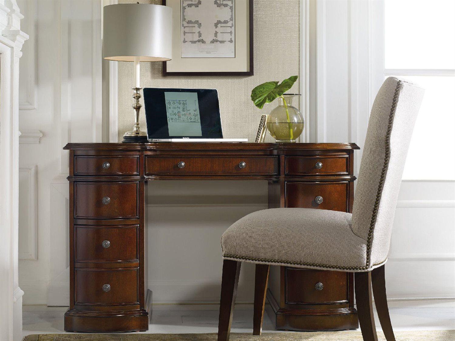 Hooker Furniture Cherry Knee-Hole Wood Hardwood Secretary Desk