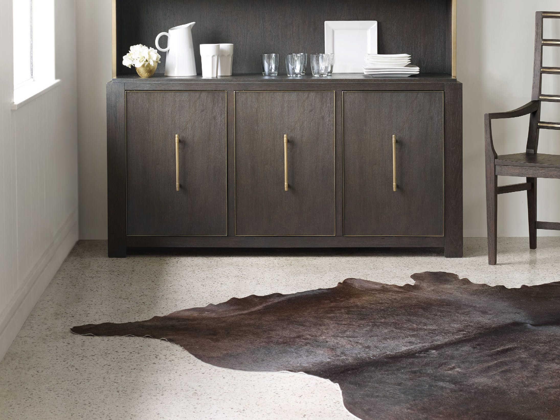 Hooker Furniture Curata 64" Oak Wood Midnight Credenza Sideboard