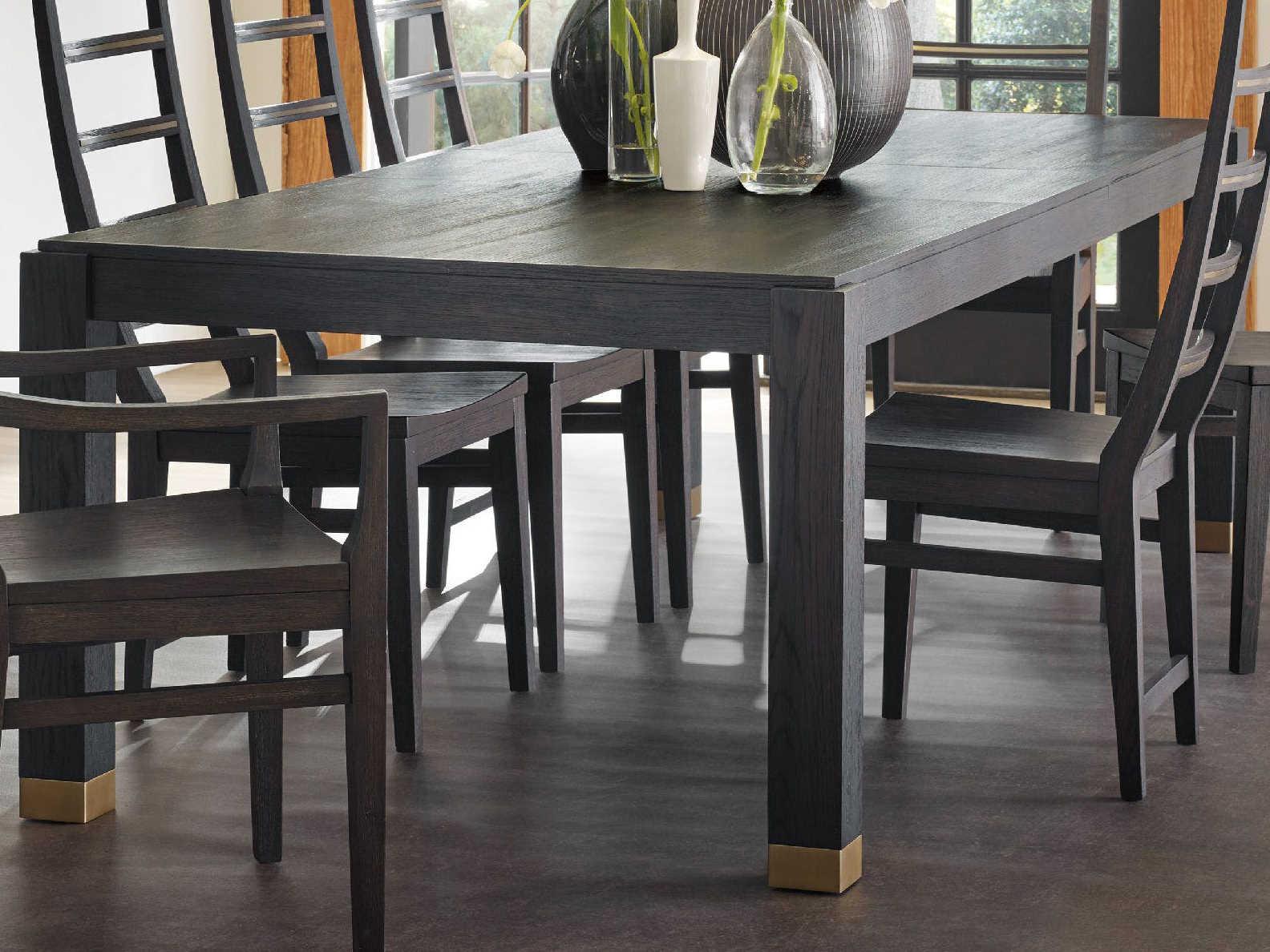 Hooker Furniture Curata Rectangular Wood Midnight Dining Table