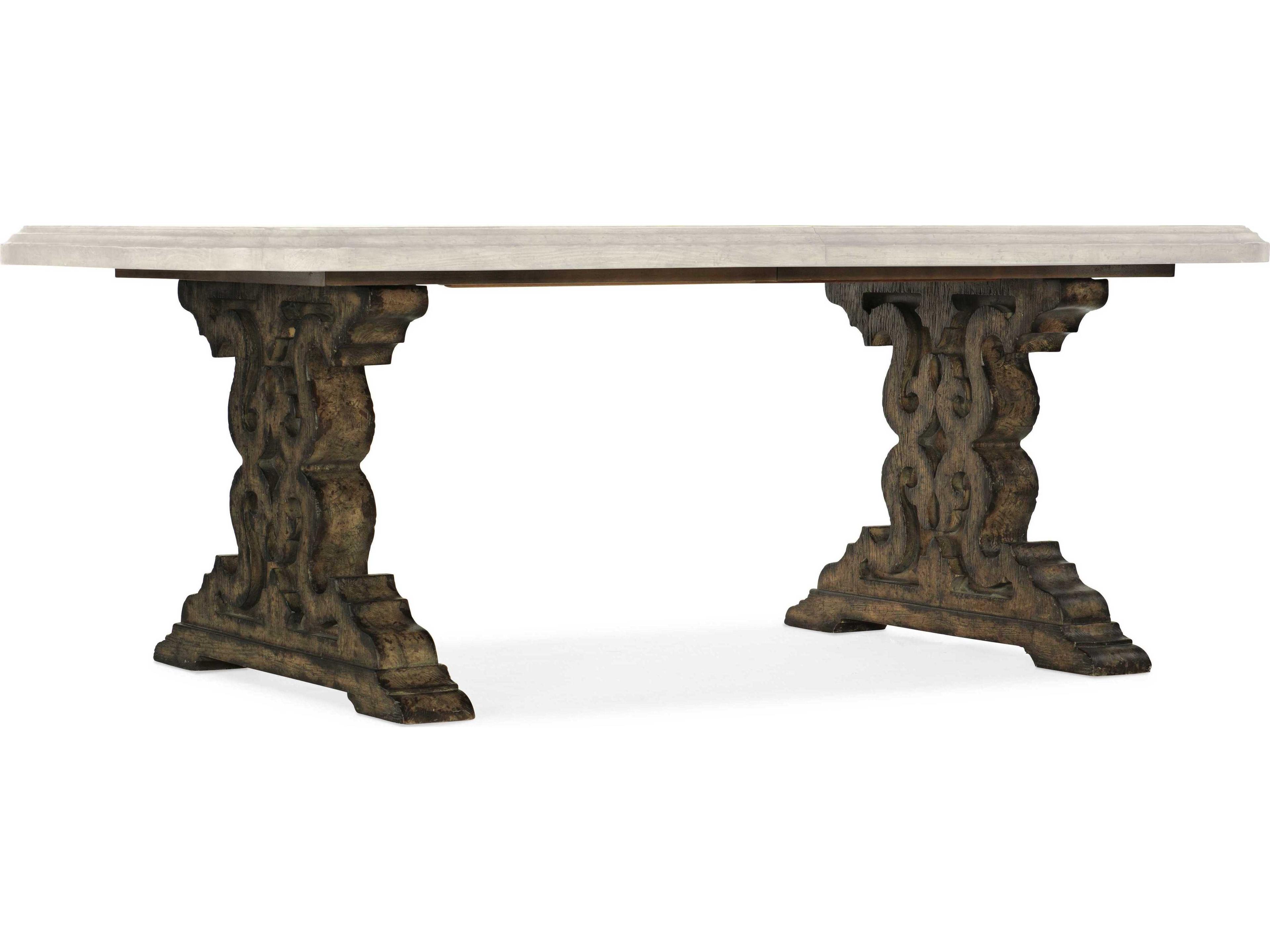 Hooker Furniture La Grange Le Vieux Pedestal Dining Table Base