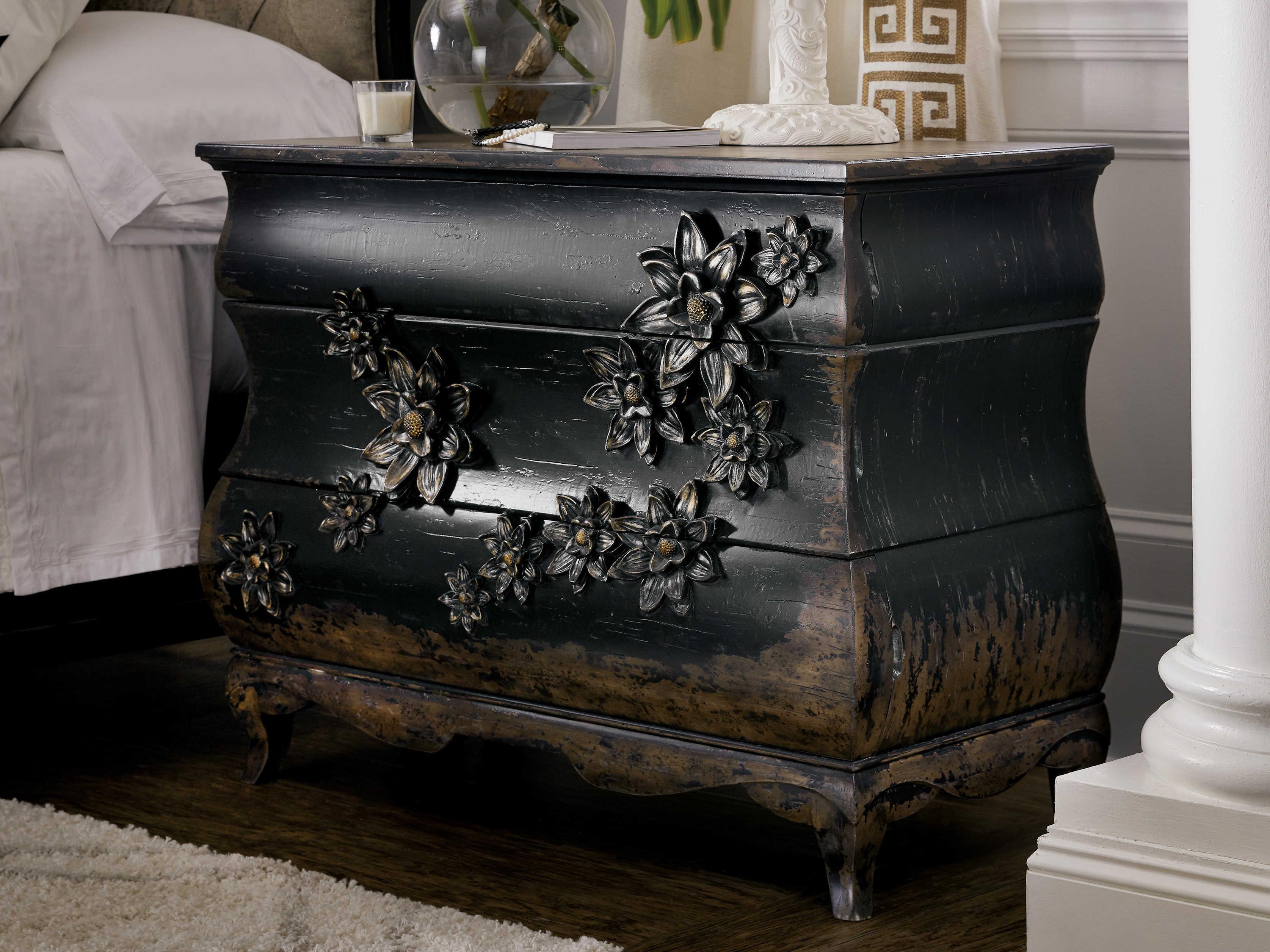Luxecor Sanctuary Charmant 3-Drawers Hardwood Chest Nightstand