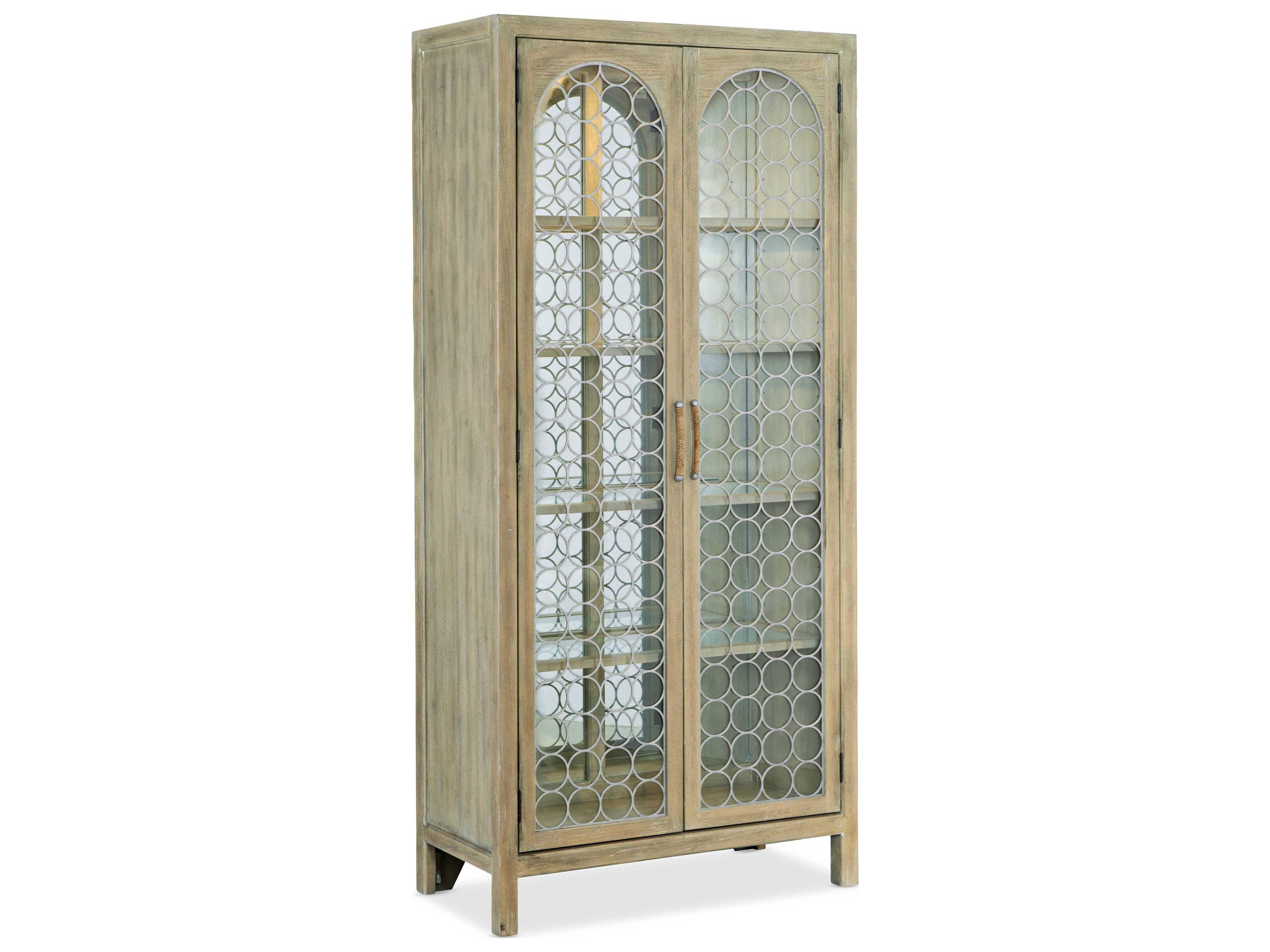 Hooker Furniture Surfrider Driftwood Display Cabinet