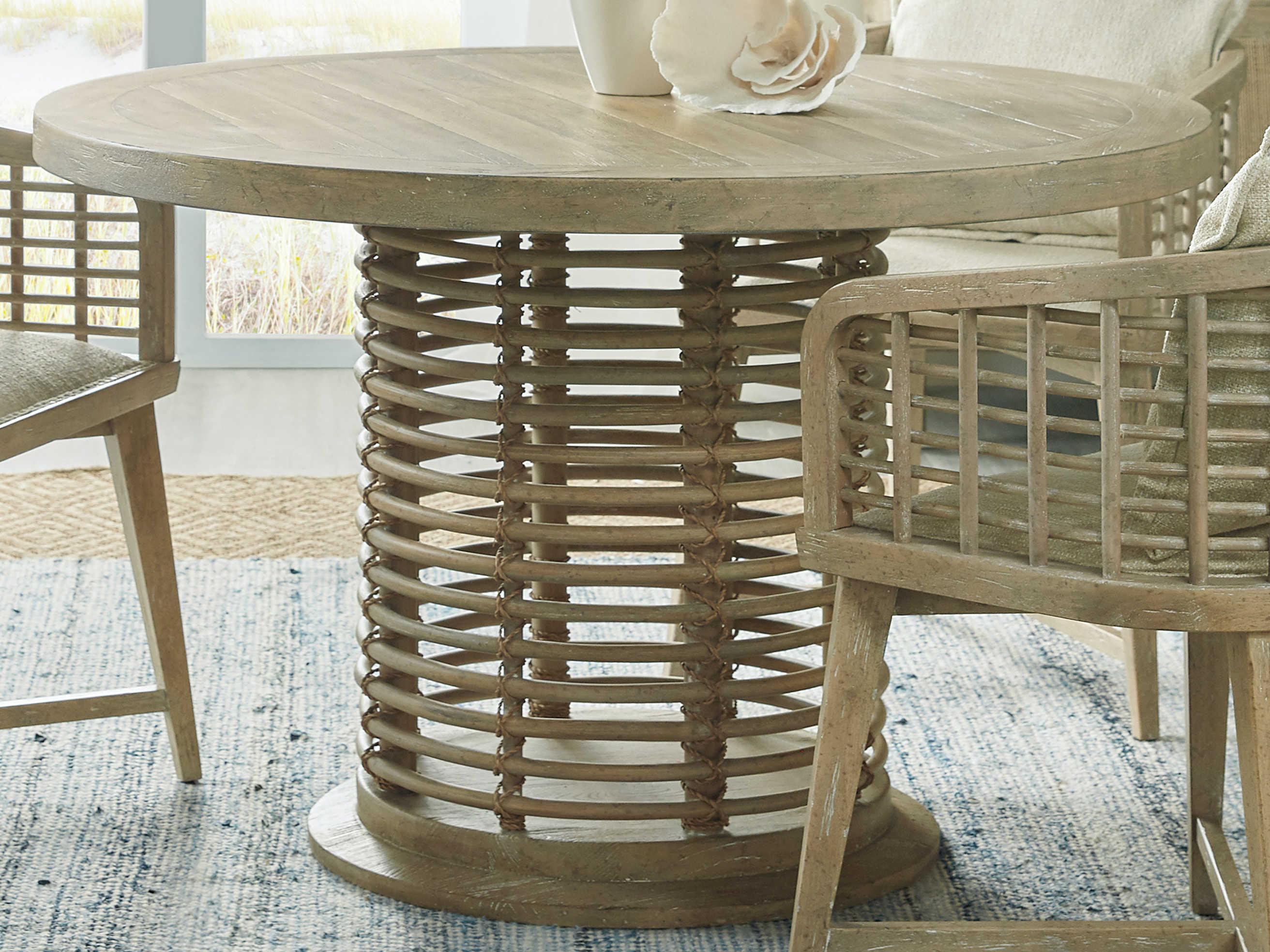 Hooker Furniture Surfrider Round Driftwood Dining Table