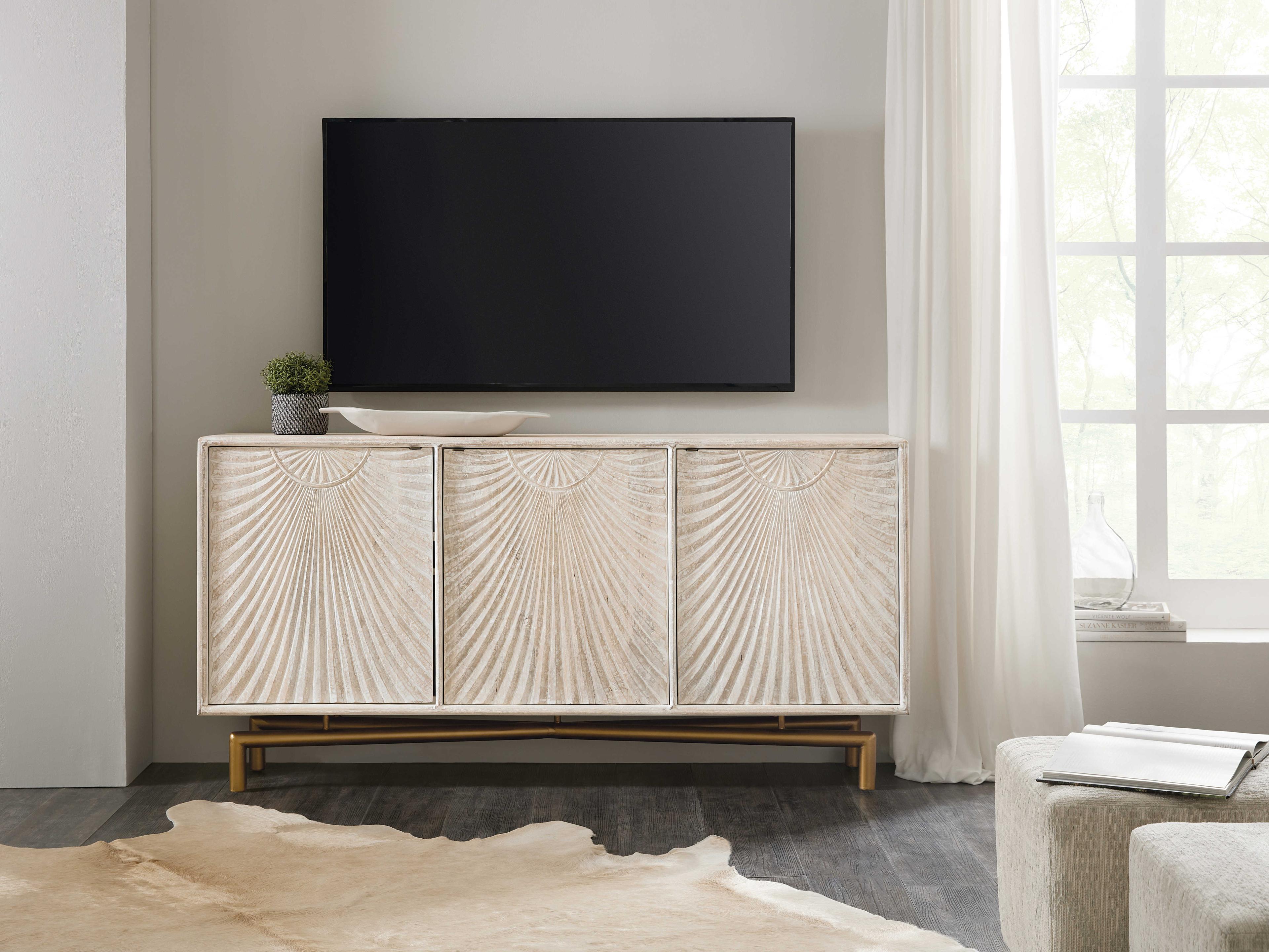 Hooker Furniture 69" Mango Wood Light Media Console