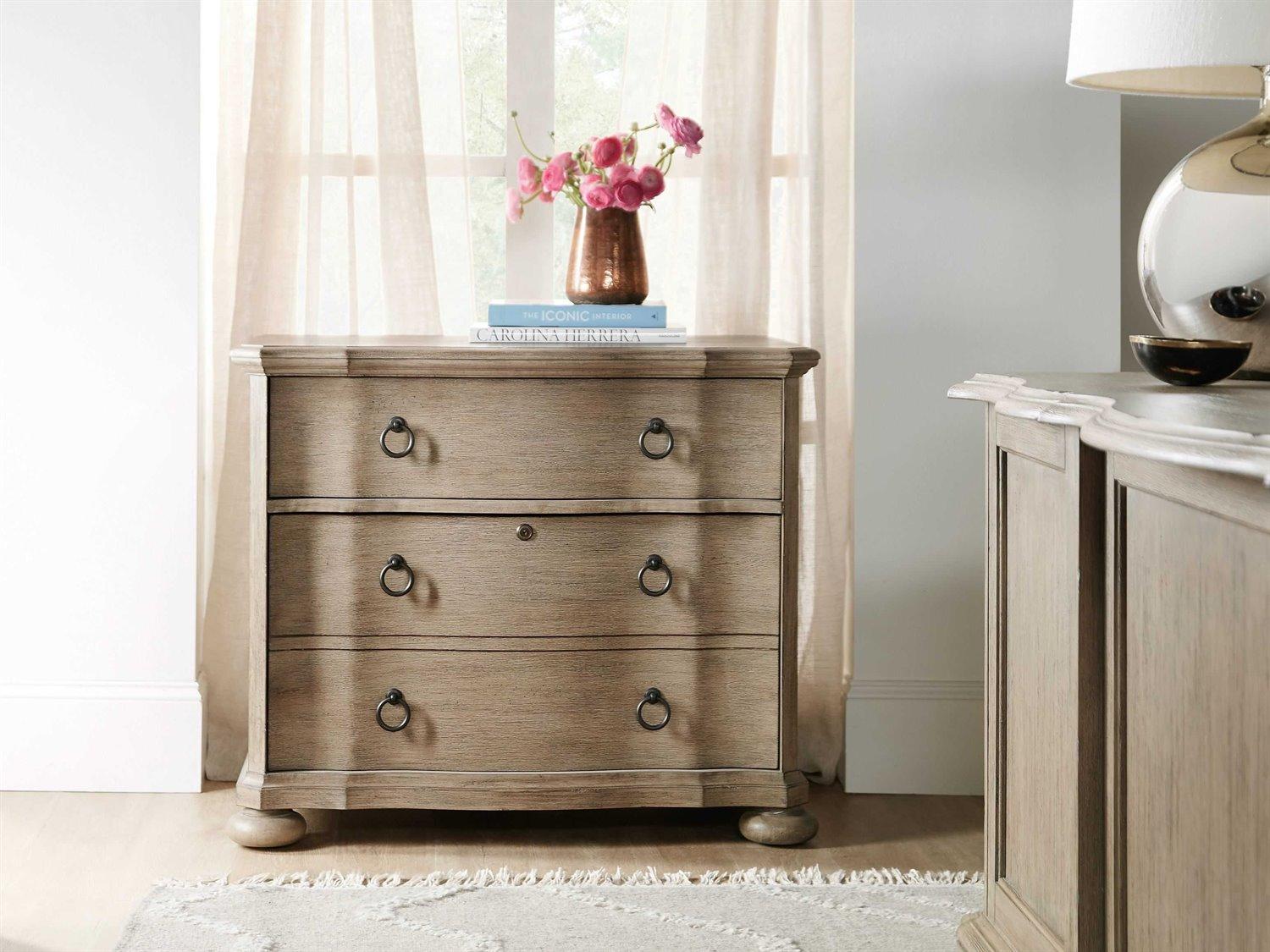 Luxecor Heritage Light Wood File Cabinet
