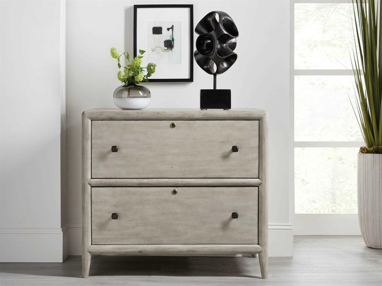 Hooker Furniture Work Your Way Grey Mink File Cabinet