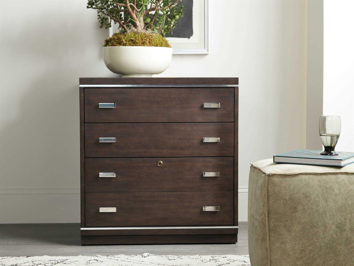 Luxecor Heritage Dark Roast File Cabinet