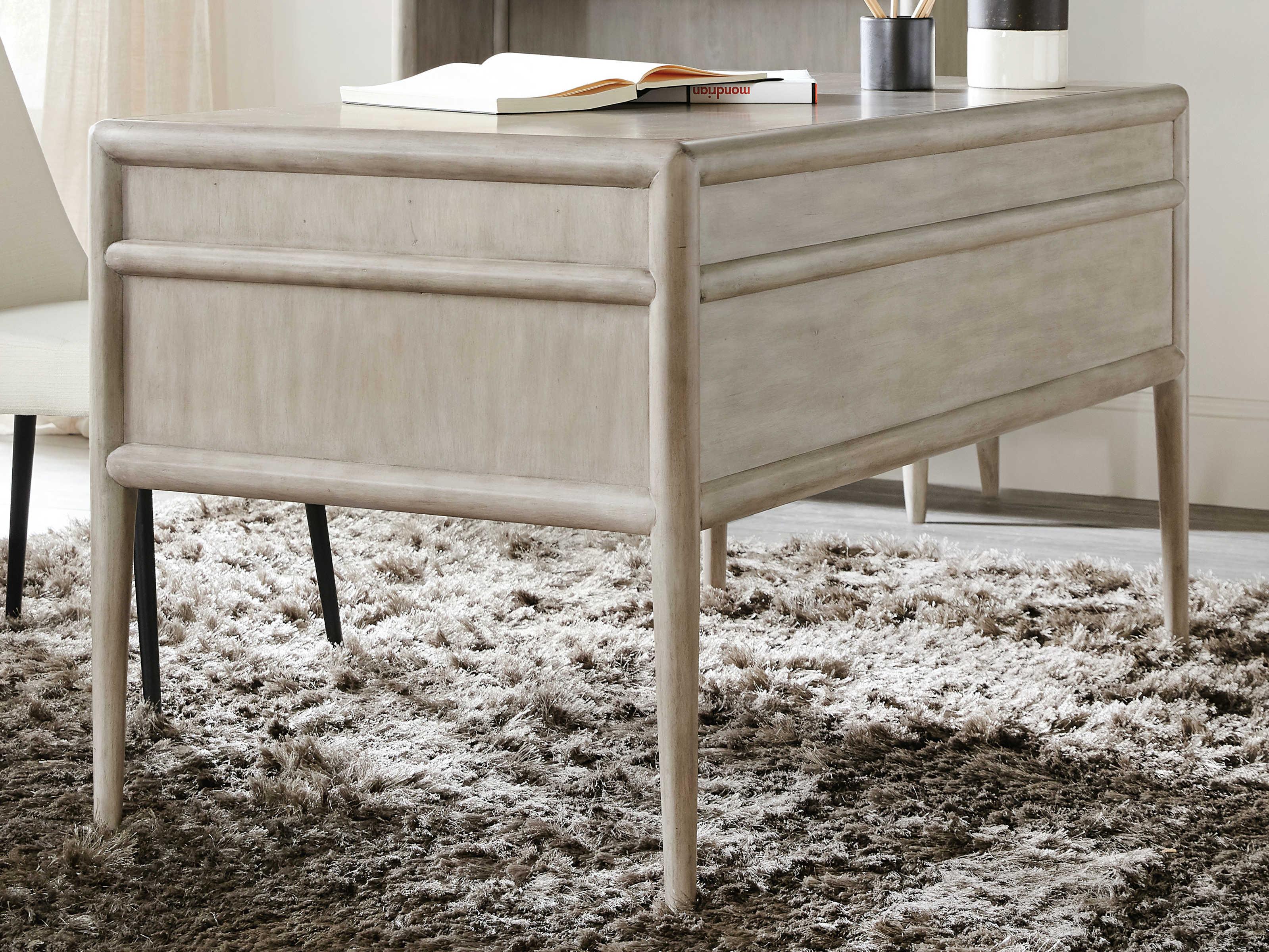 Hooker Furniture Work Your Way Burnham Grey Mink Alder Wood Writing Desk