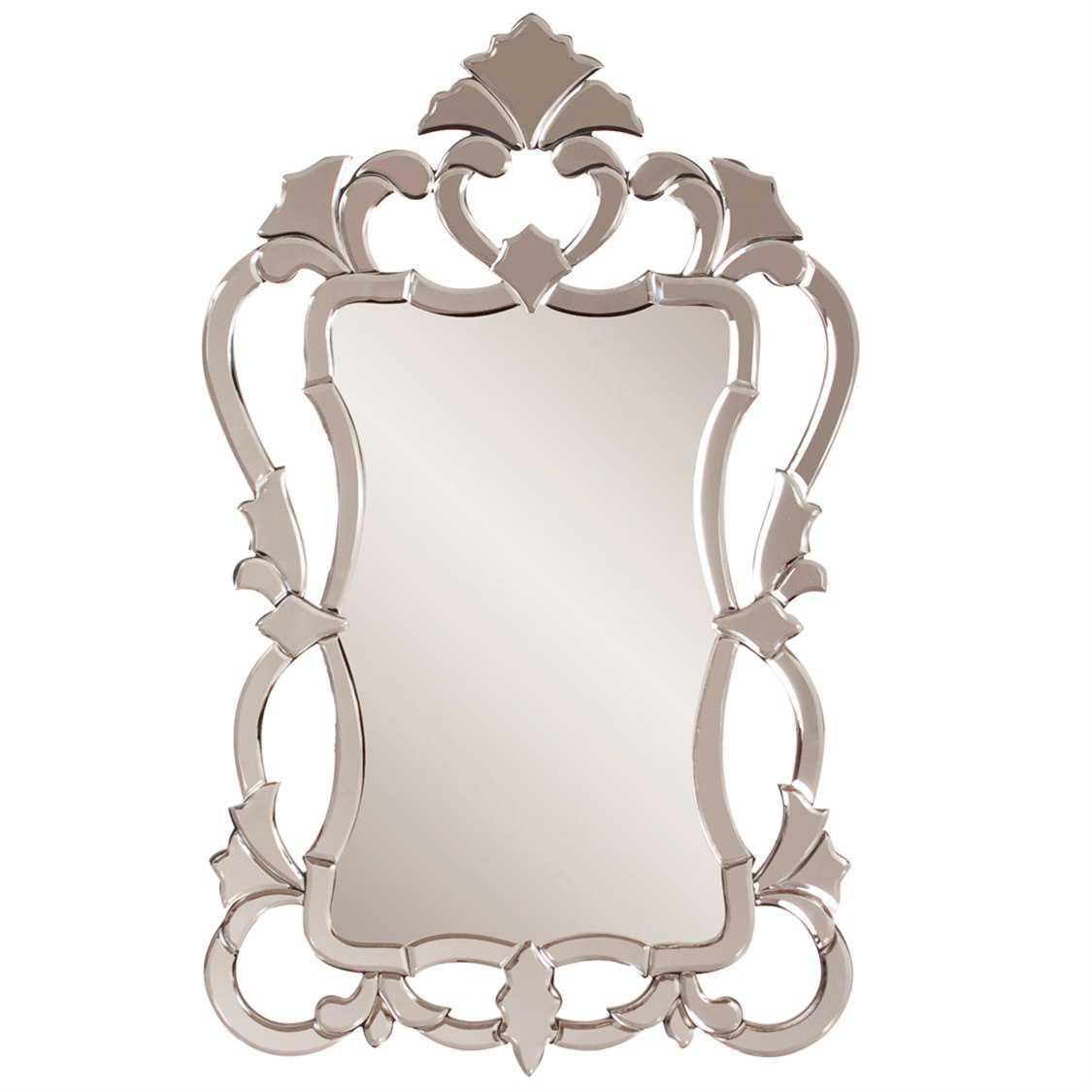 Howard Elliott Contessa Brown Wall Mirror