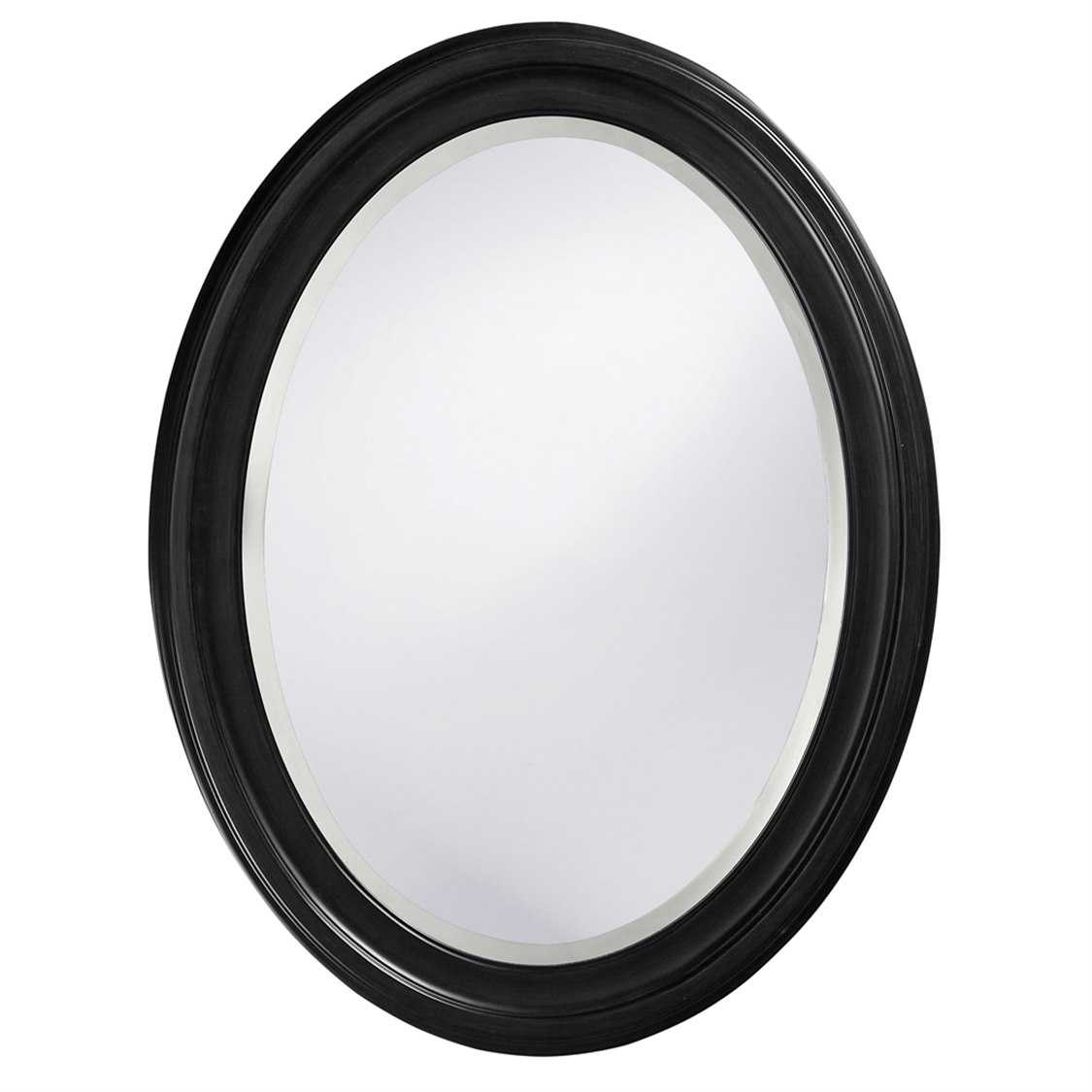 Howard Elliott George Black Wall Mirror